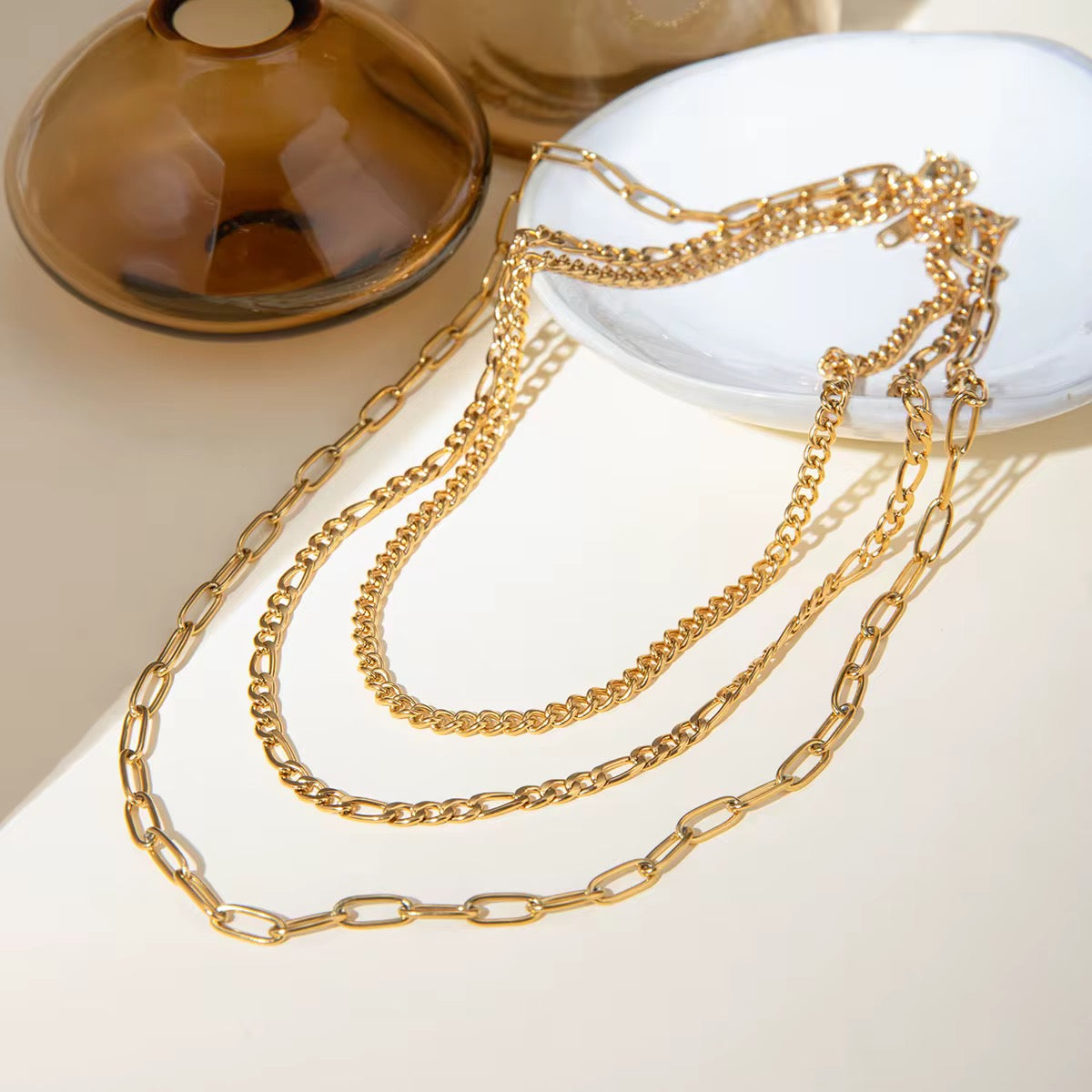 Colar Kaerys - Banhado a Ouro 18K