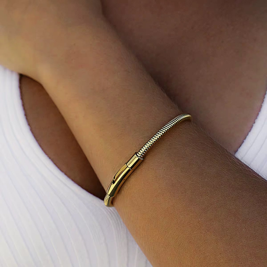 Bracelete Oryvella - Banhada a Ouro 18K