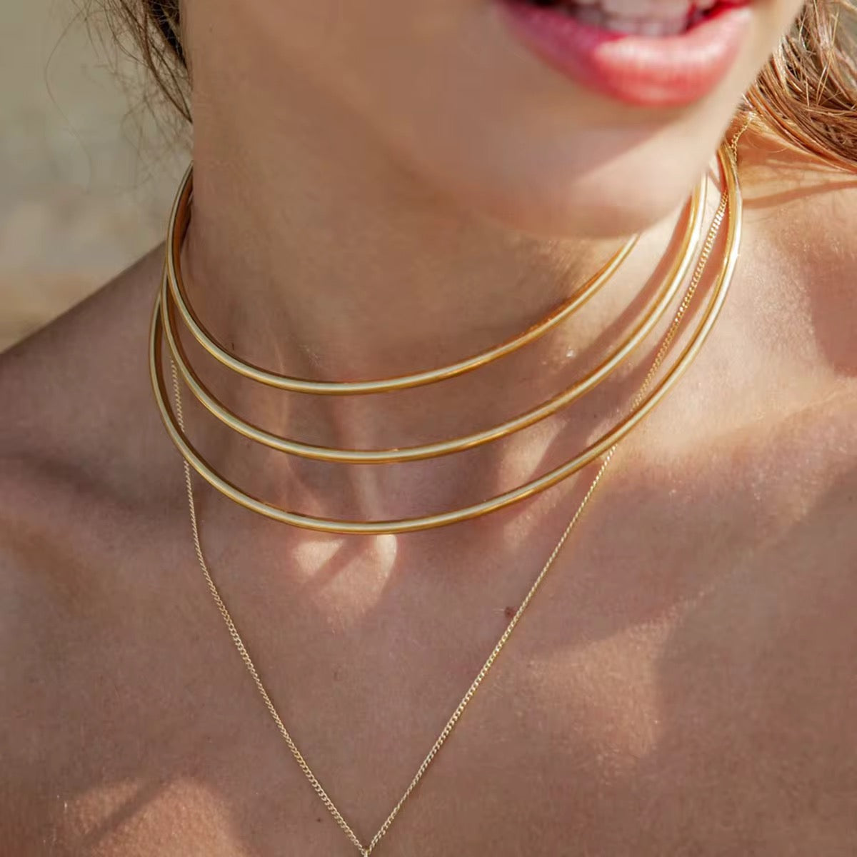 Colar Omelisse - Banhado a Ouro 18K