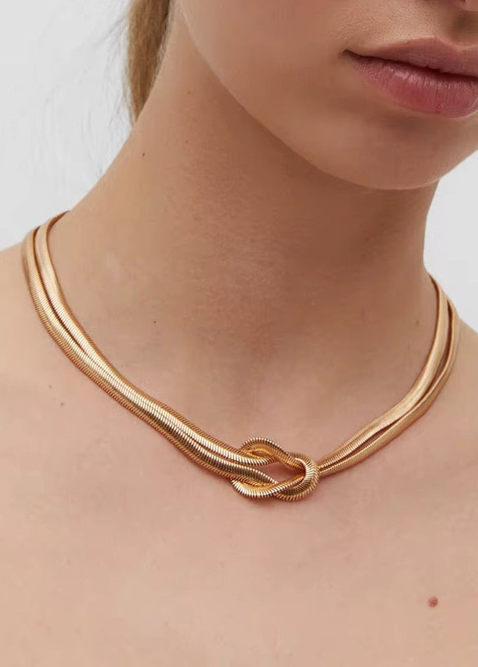 Colar Aerionis - Banhado a Ouro 18K