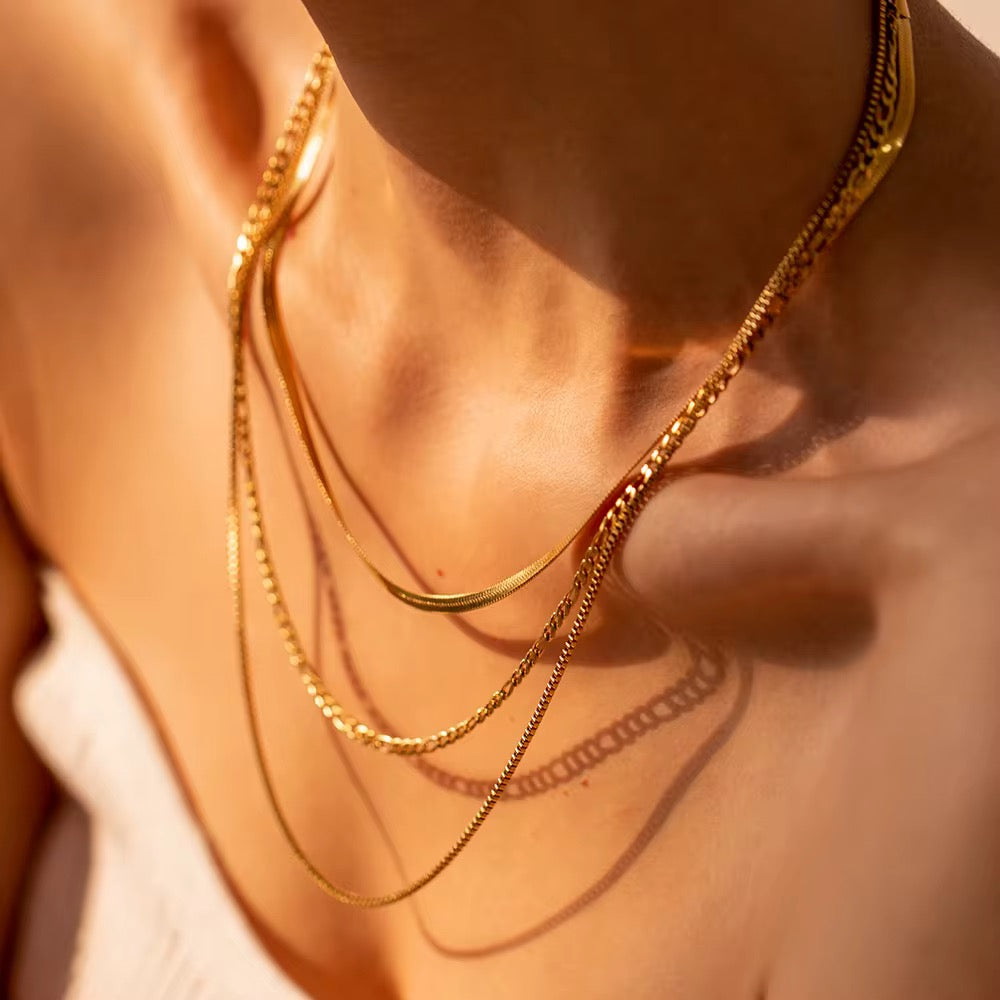 Colar Cynarelle - Banhado a Ouro 18K