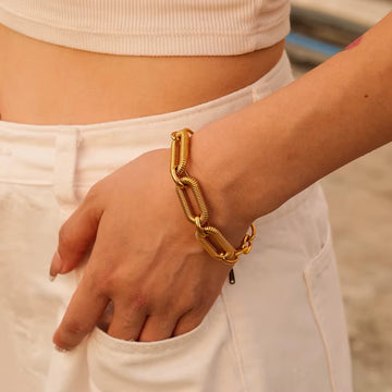 Pulseira Solynor - Banhada a Ouro 18K