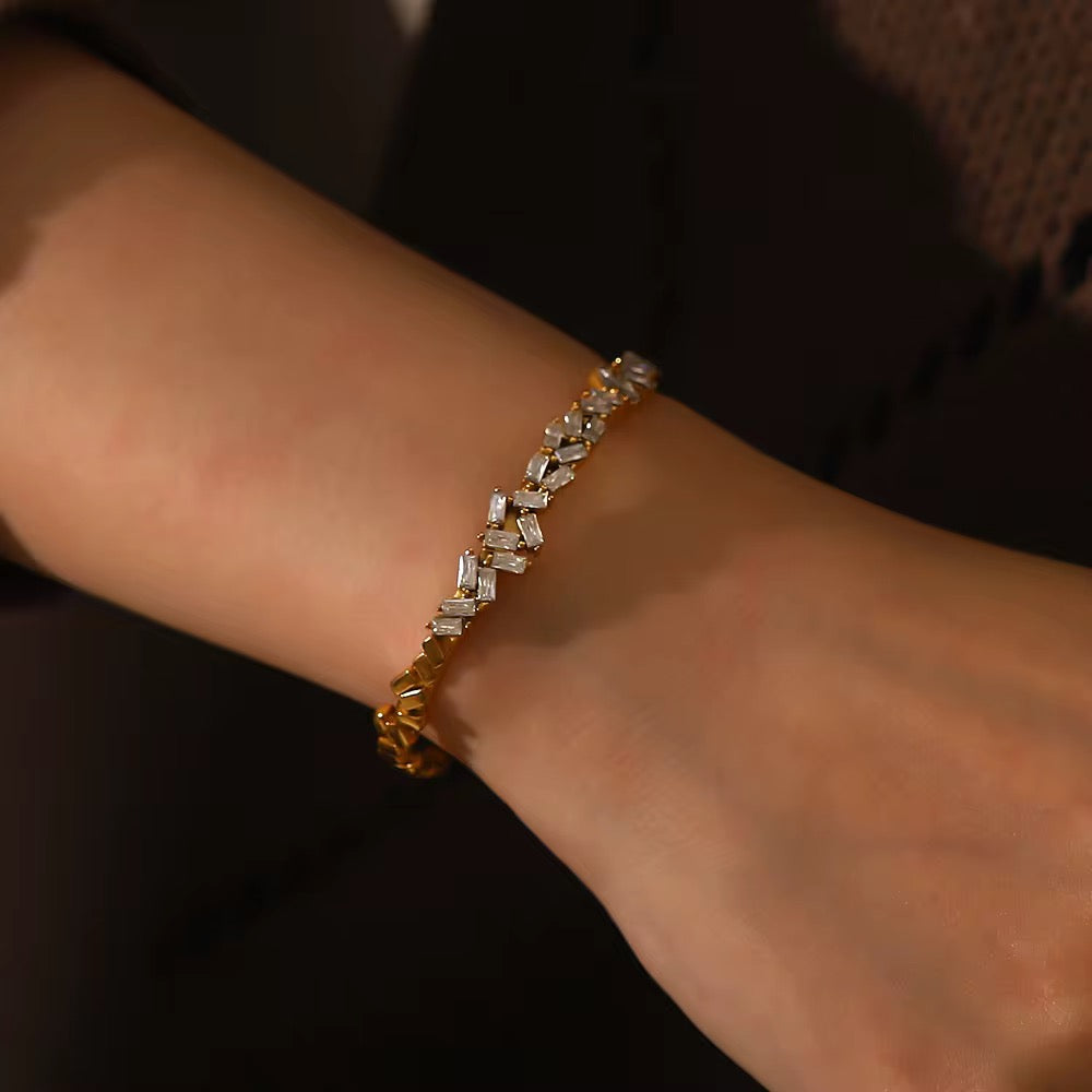 Bracelete Eryndor - Banhado a Ouro 18K