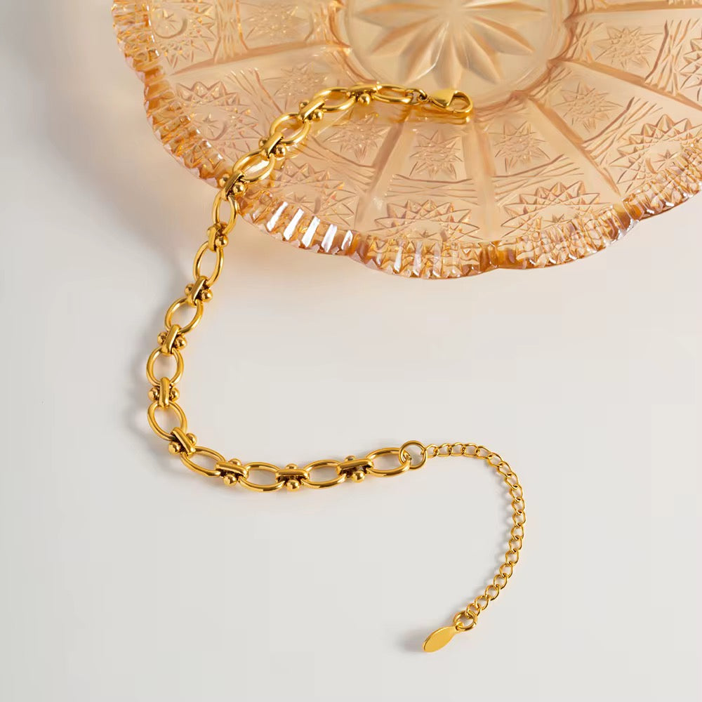 Pulseira Velnoria - Banhado a Ouro 18K