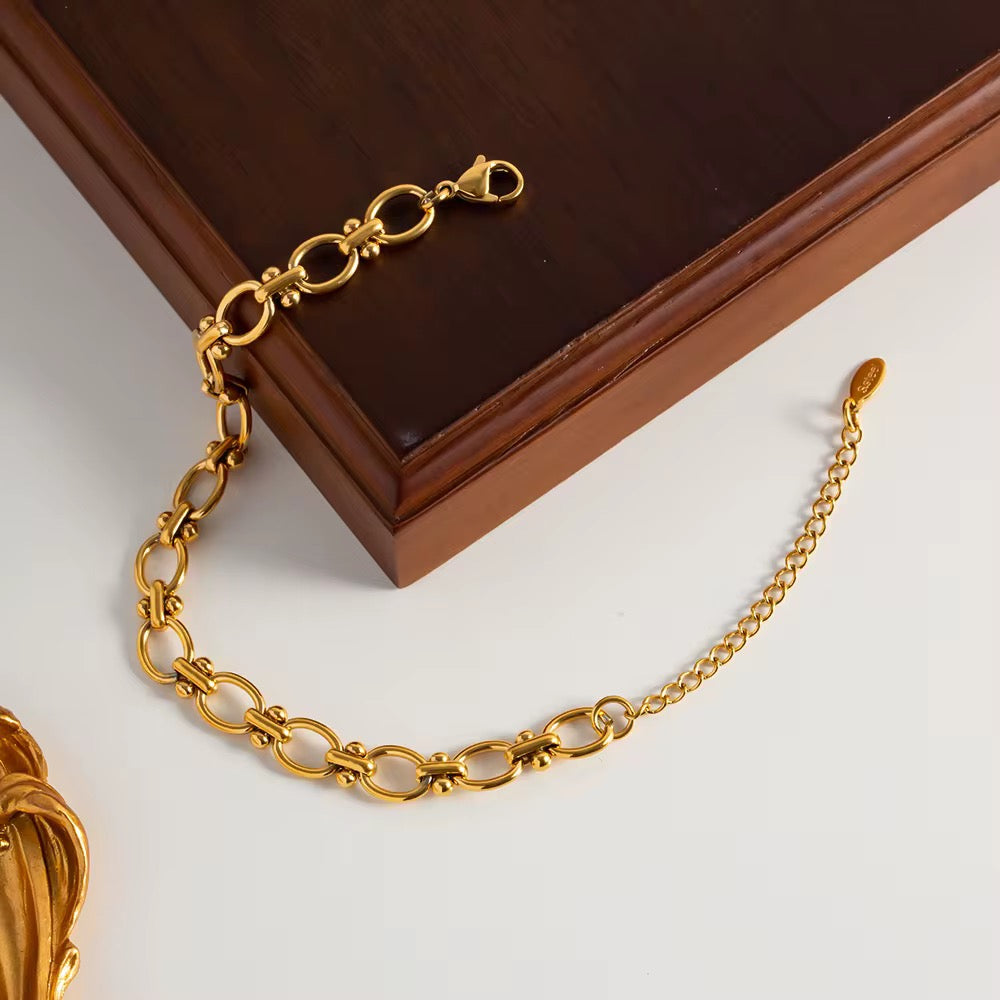 Pulseira Velnoria - Banhado a Ouro 18K