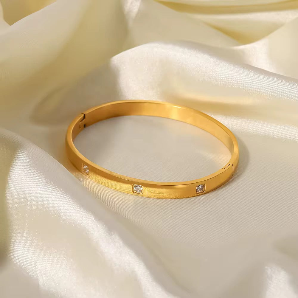 Bracelete Elyxora - Banhado a Ouro 18K