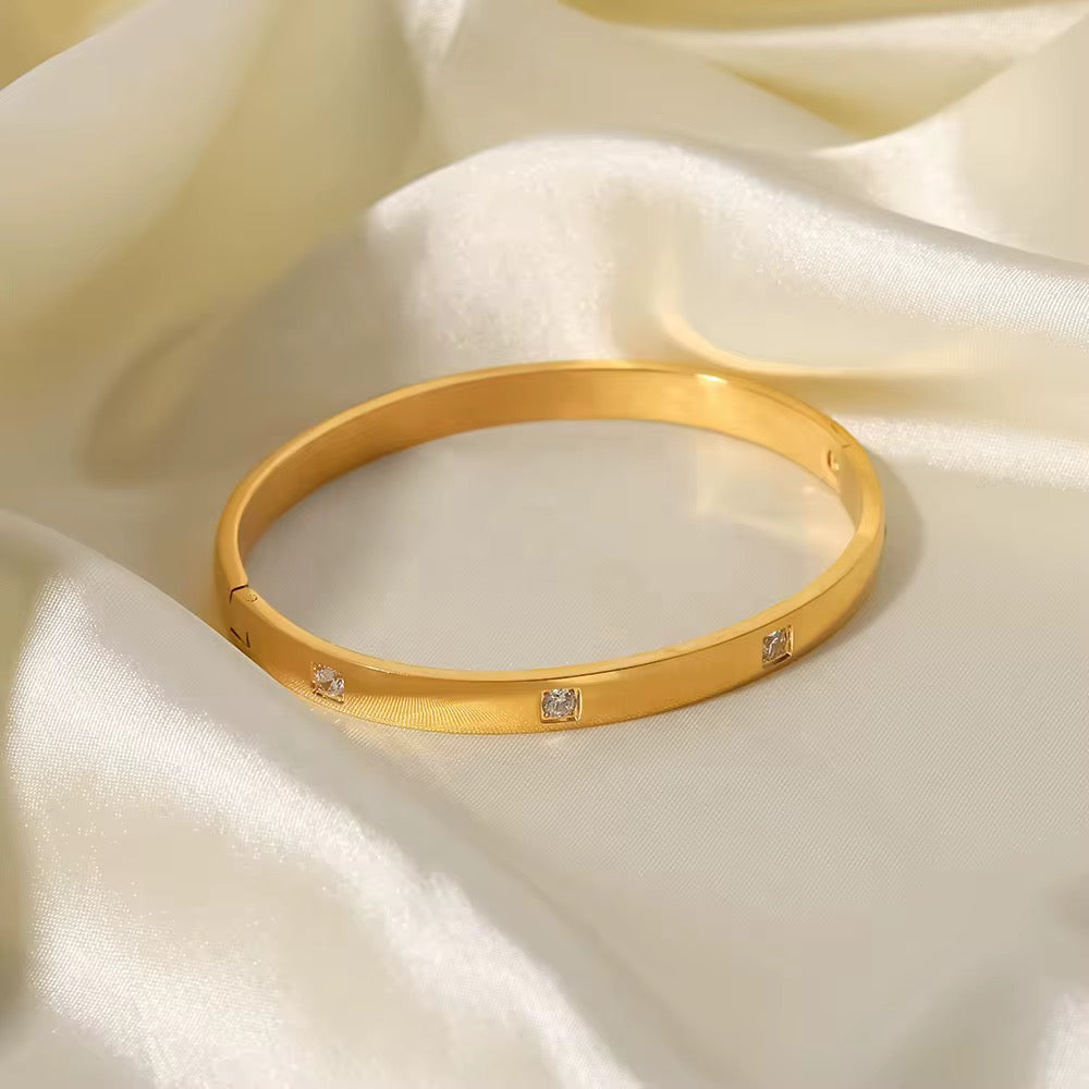 Bracelete Elyxora - Banhado a Ouro 18K