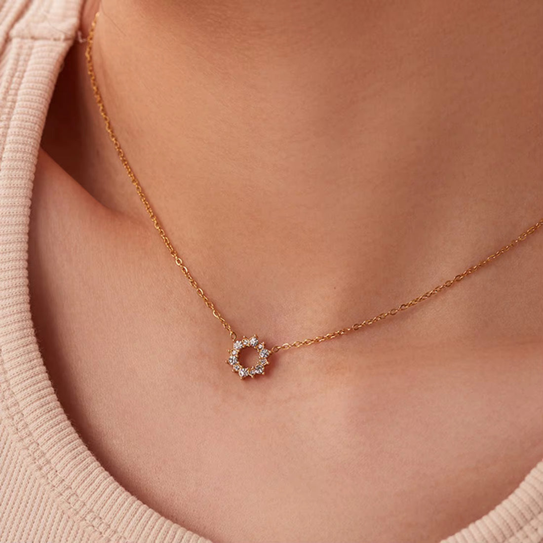 Colar Zarionne - Banhado a Ouro 18K