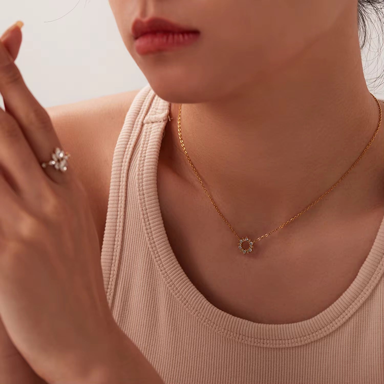 Colar Zarionne - Banhado a Ouro 18K