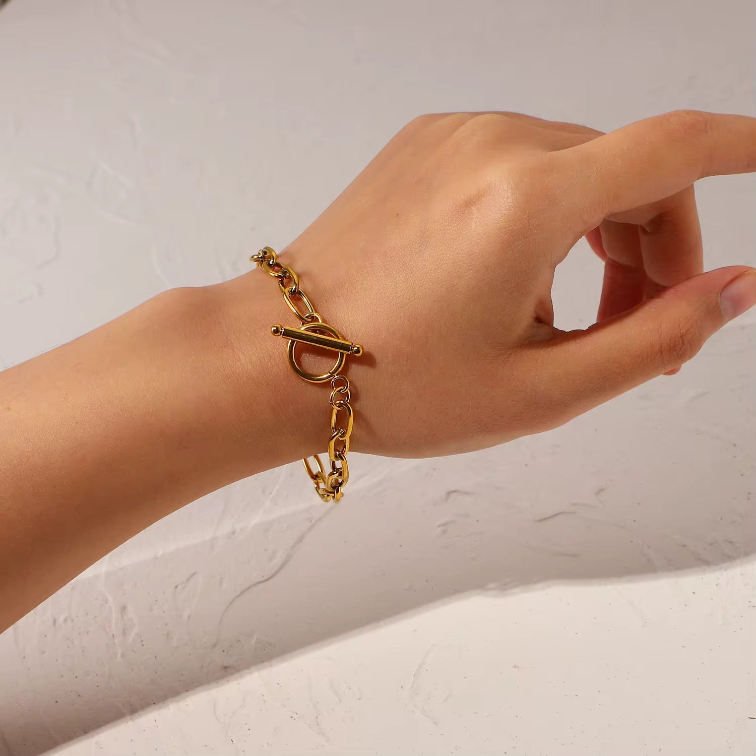 Pulseira Astryelle - Banhado a Ouro 18K