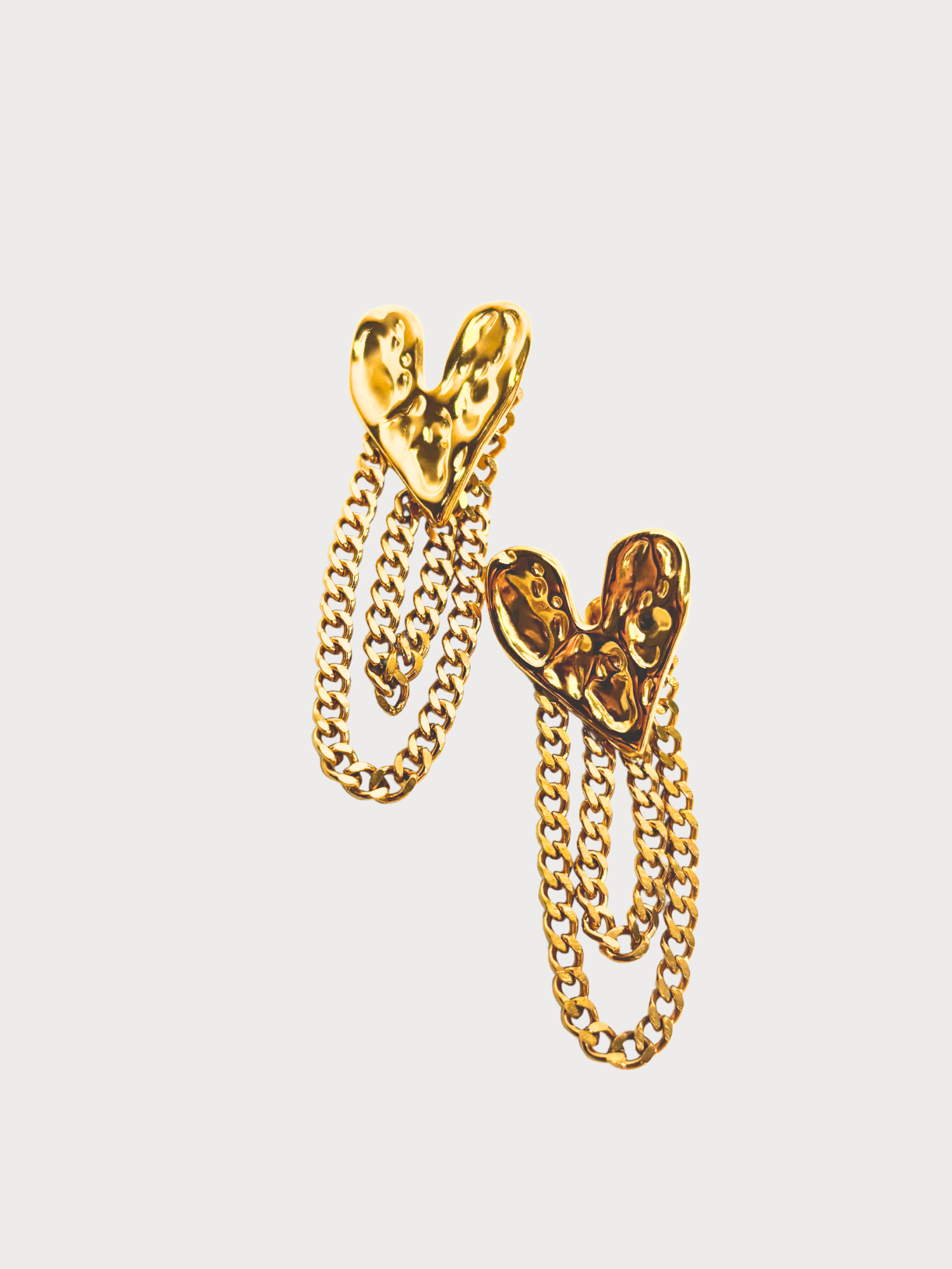 Brinco Luviane - Banhado a Ouro 18K