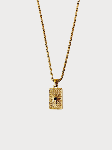 Colar Calvéria - Banhado a Ouro 18K