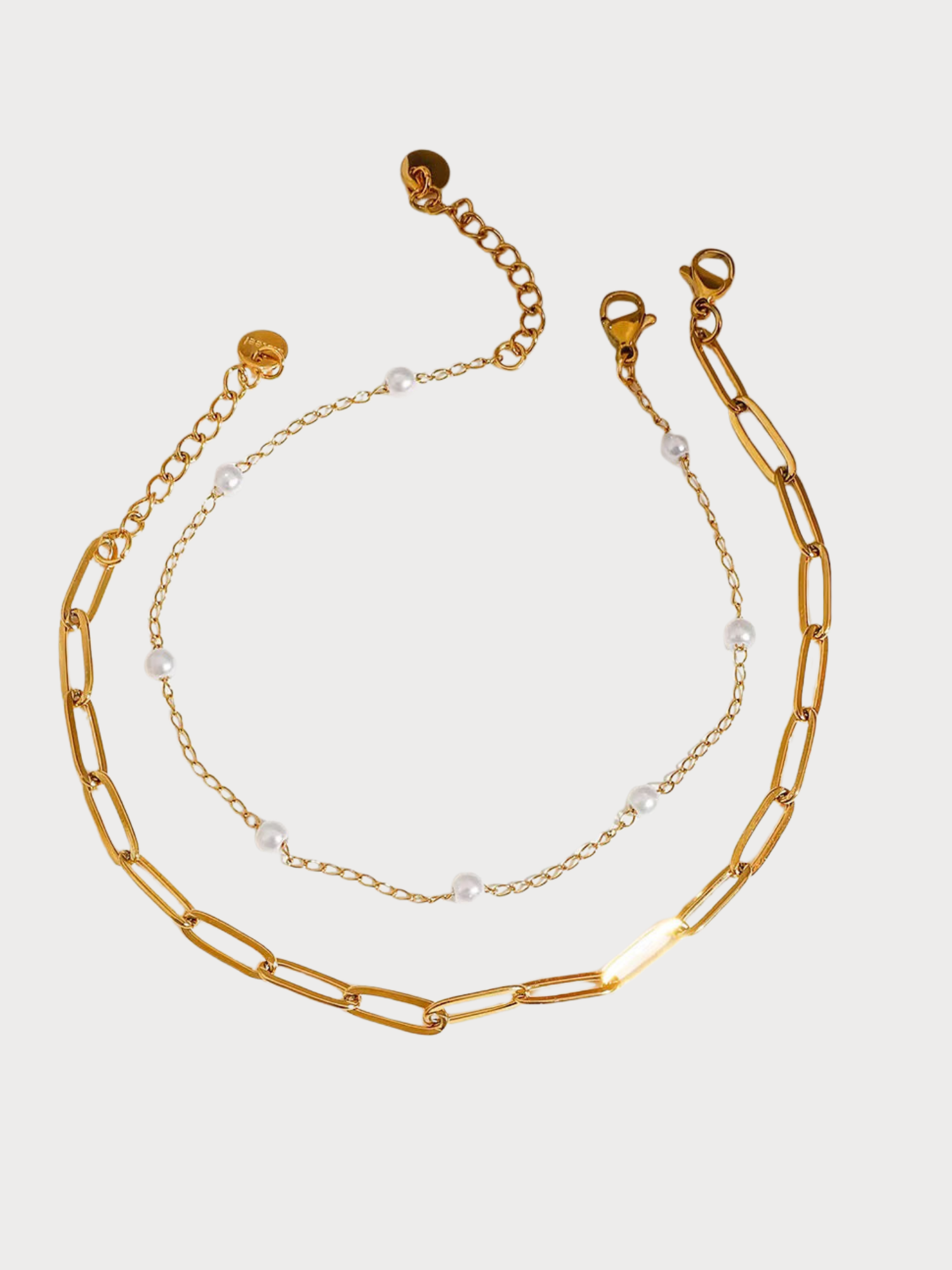 Tornozeleira Elvaris - Banhada a Ouro 18K