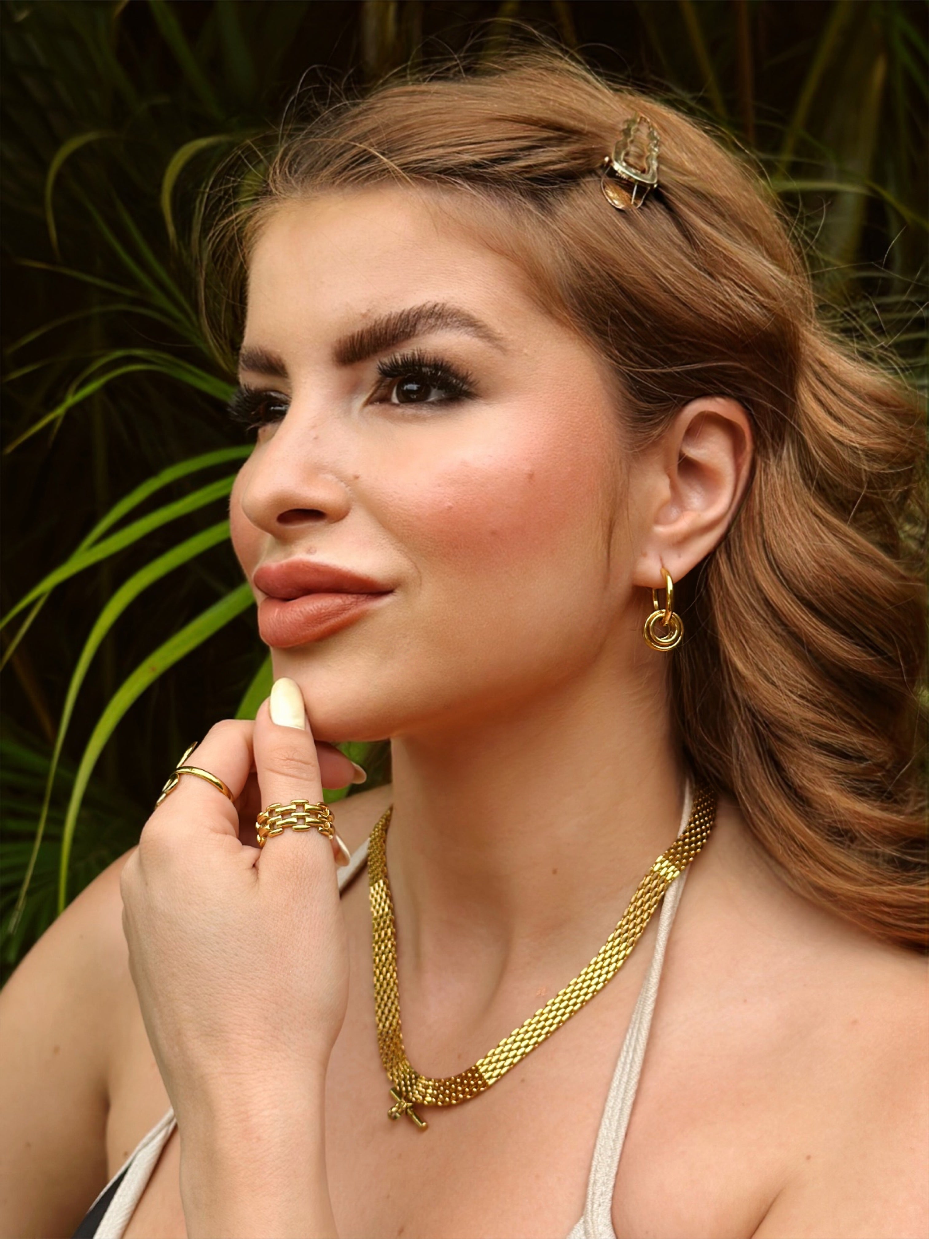 Anel Phylaren - Banhado a Ouro 18K