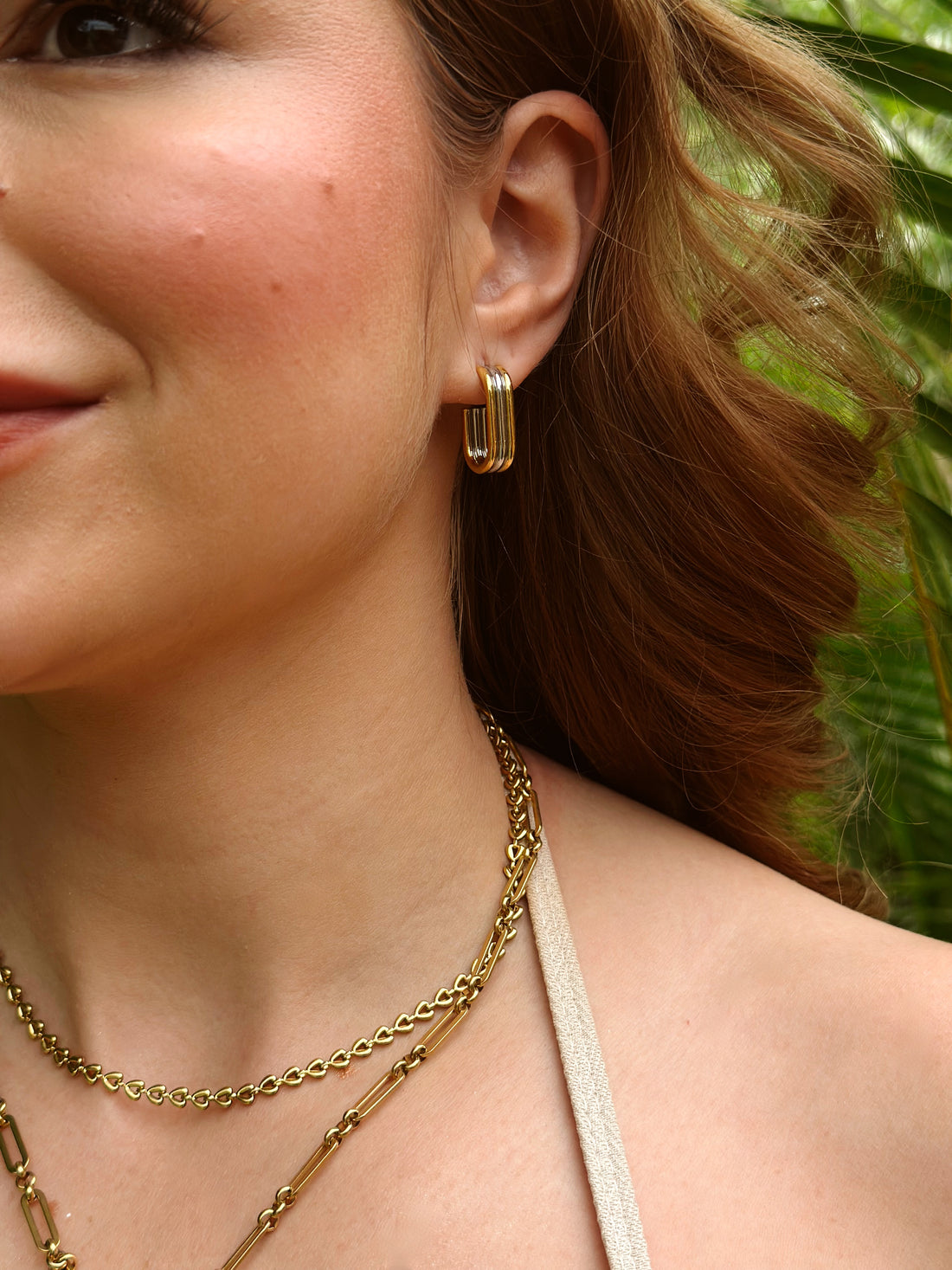 Brinco Elyntor - Banhado a Ouro 18K