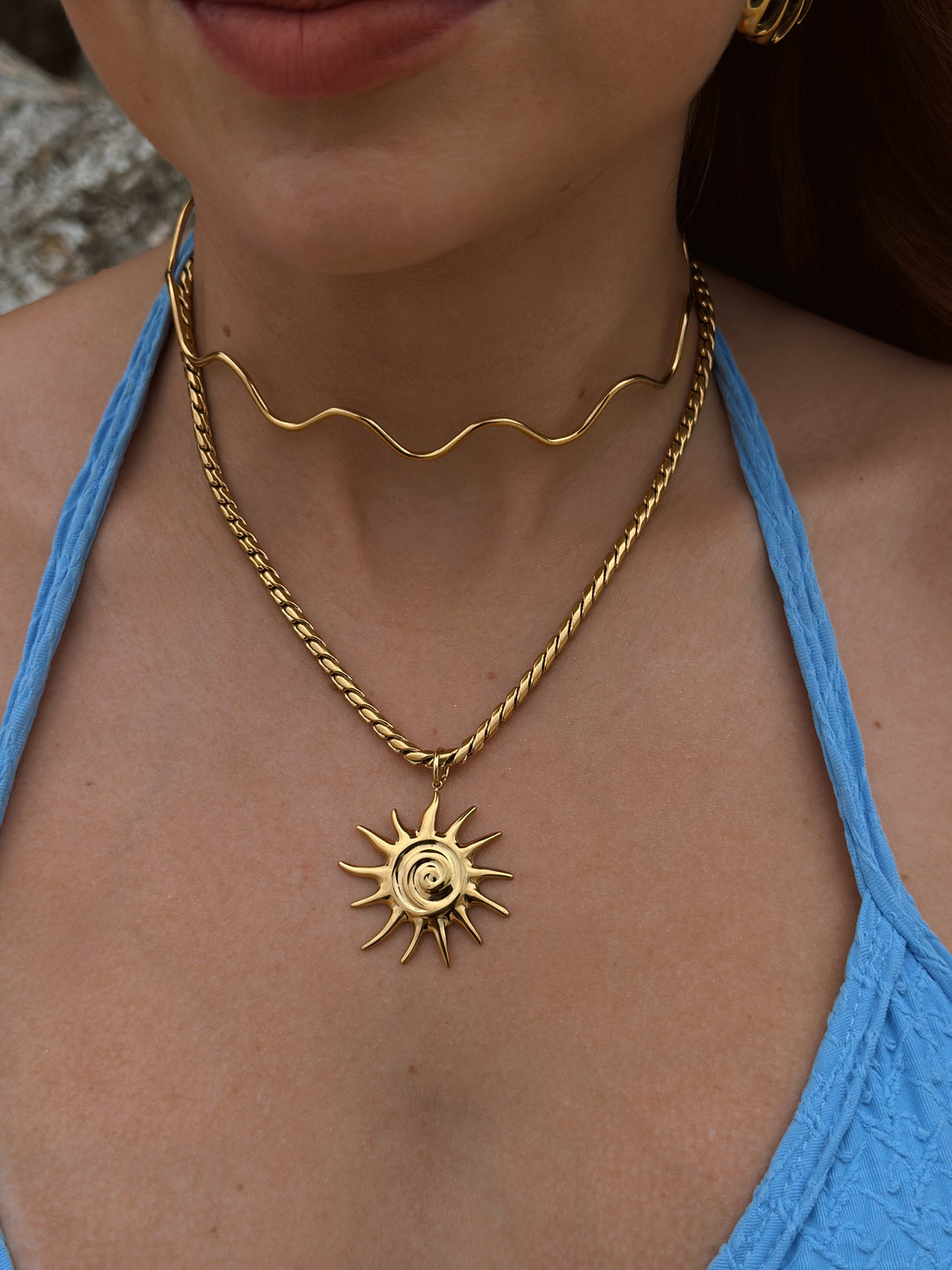 Colar Solyra - Banhado a Ouro 18K