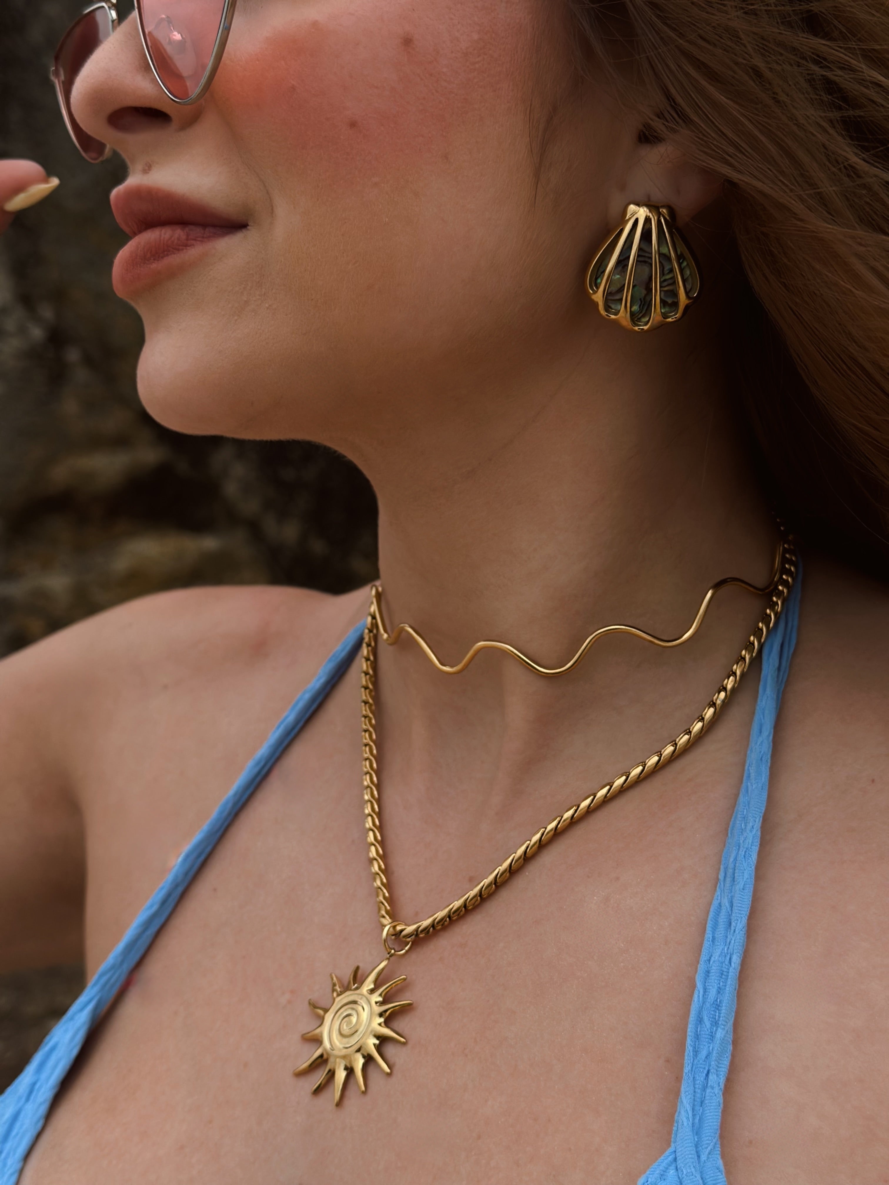 Colar Solyra - Banhado a Ouro 18K