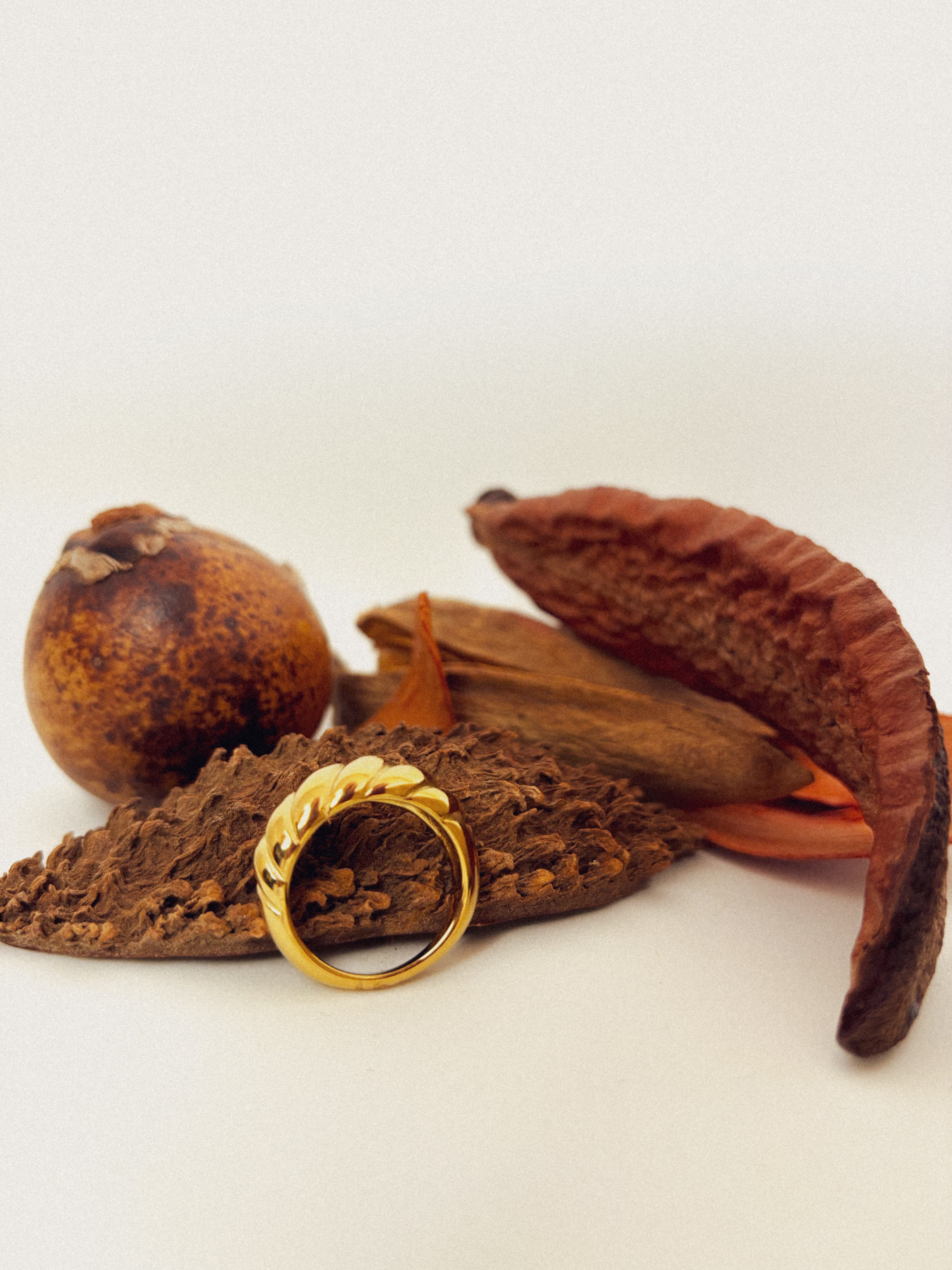 Anel Zeralyra - Banhado a Ouro 18K