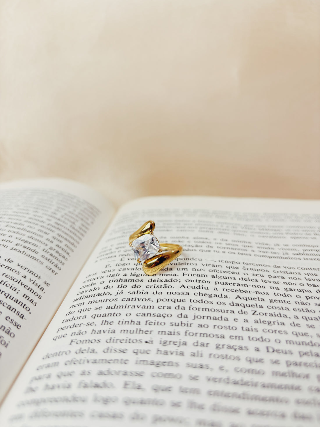 Anel Solyxis - Banhado a Ouro 18K