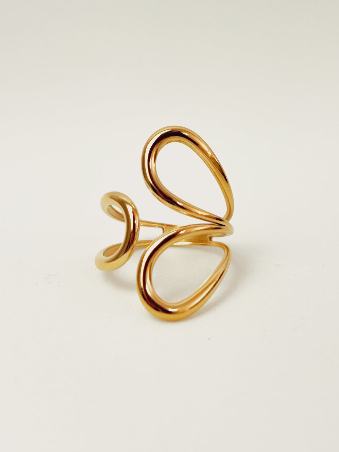 Anel Cylare - Banhado a Ouro 18K