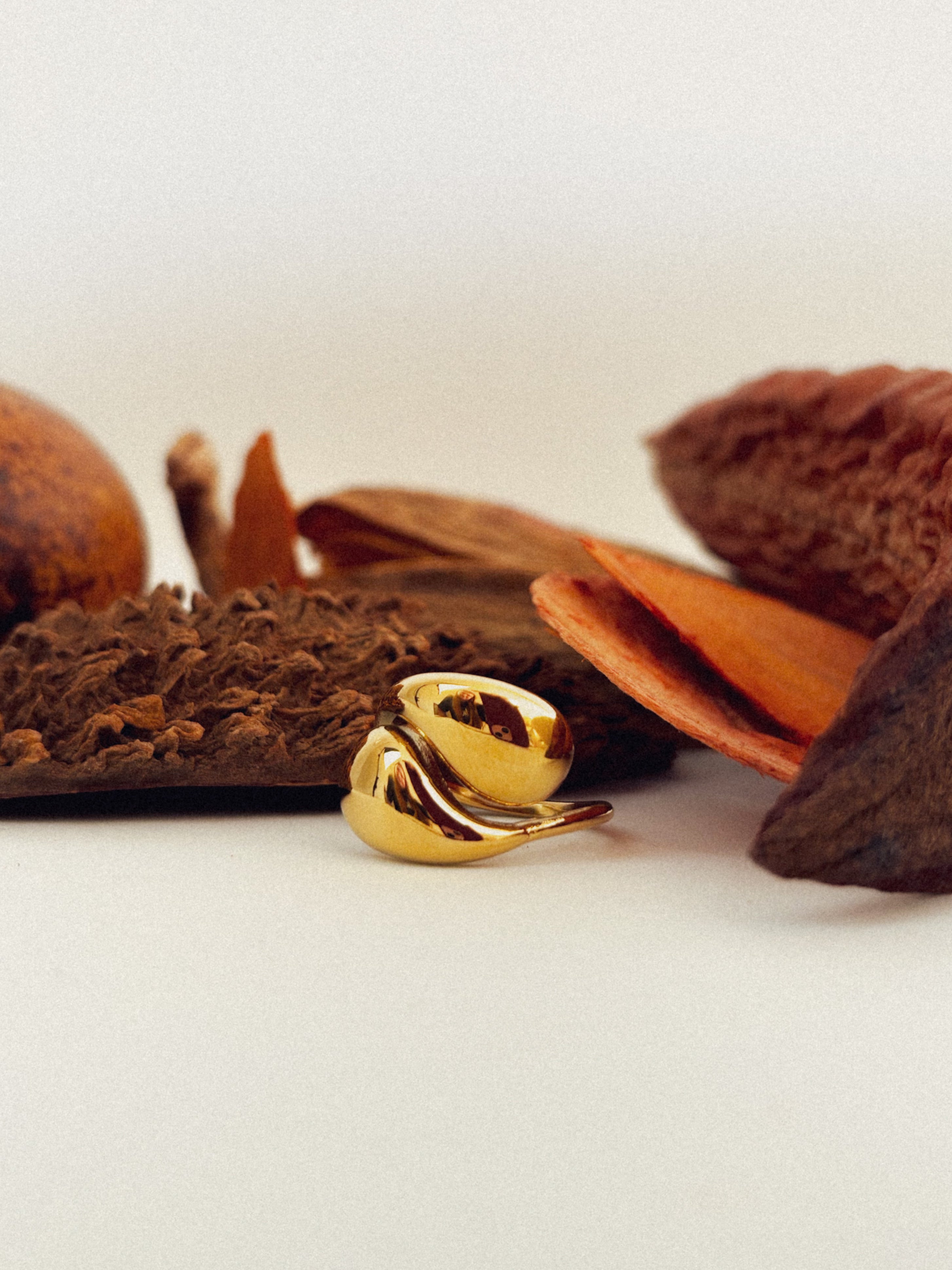 Anel Avalyss - Banhado a Ouro 18K