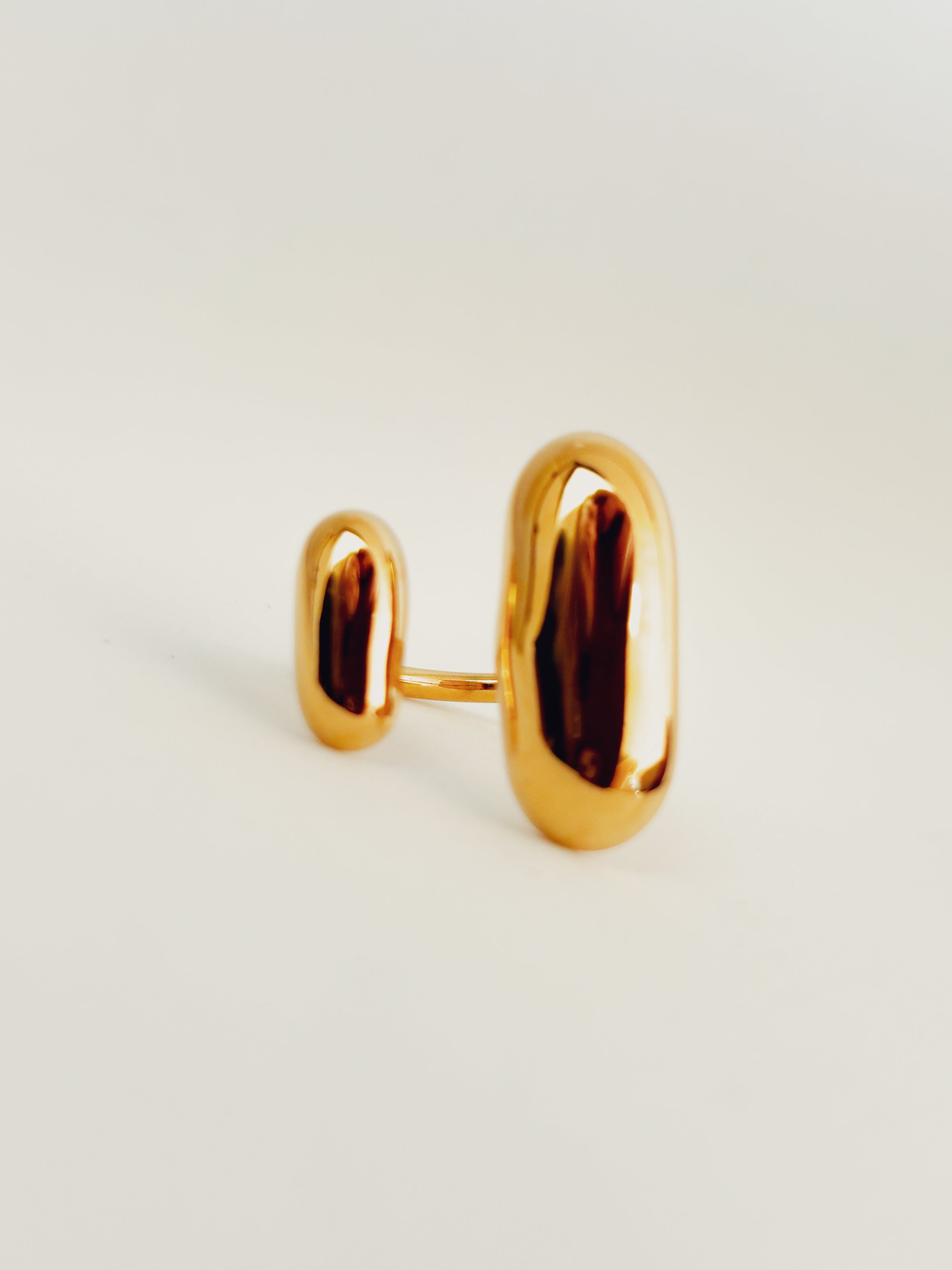 Anel Serenne - Banhado a Ouro 18K