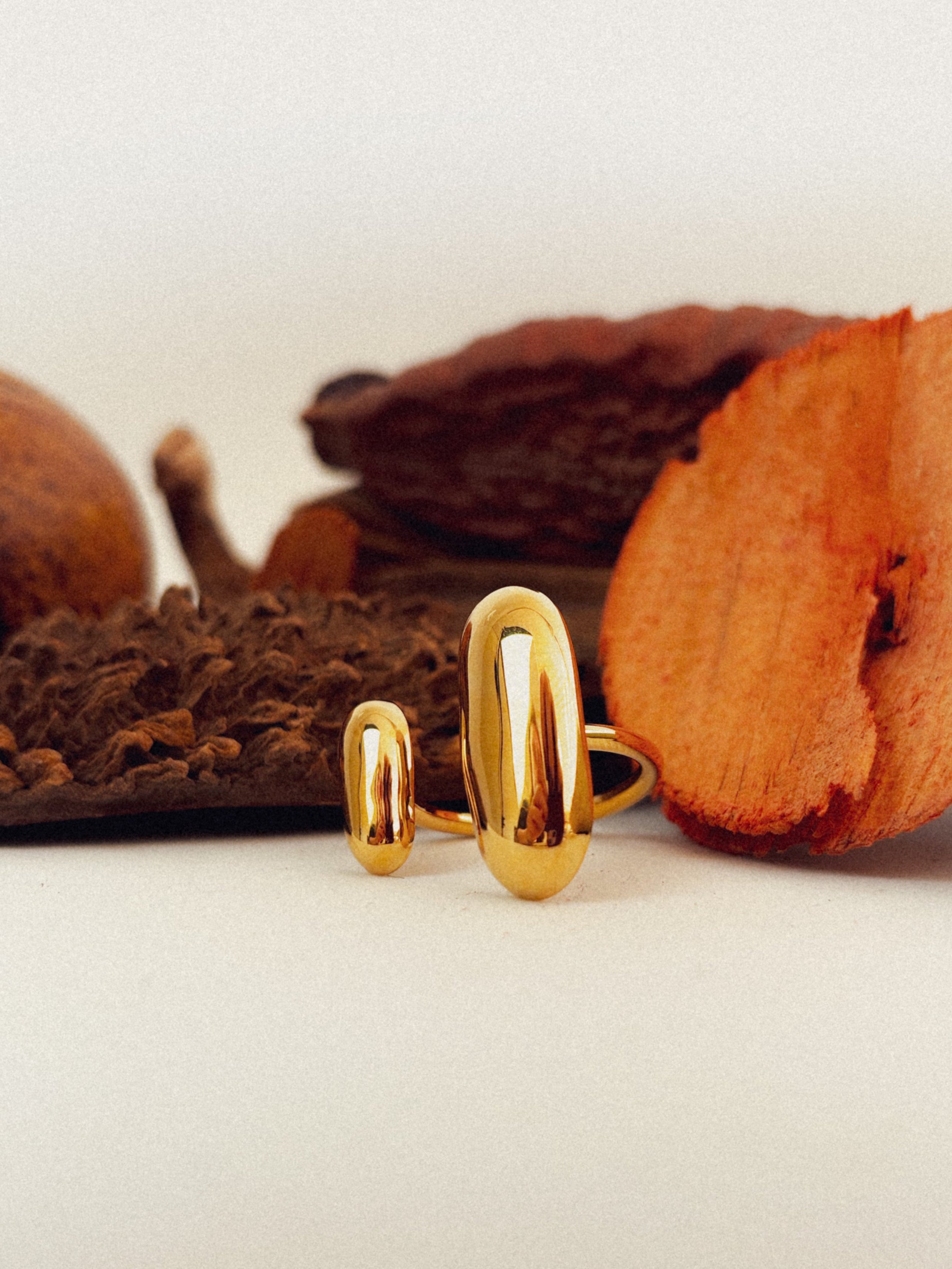 Anel Serenne - Banhado a Ouro 18K