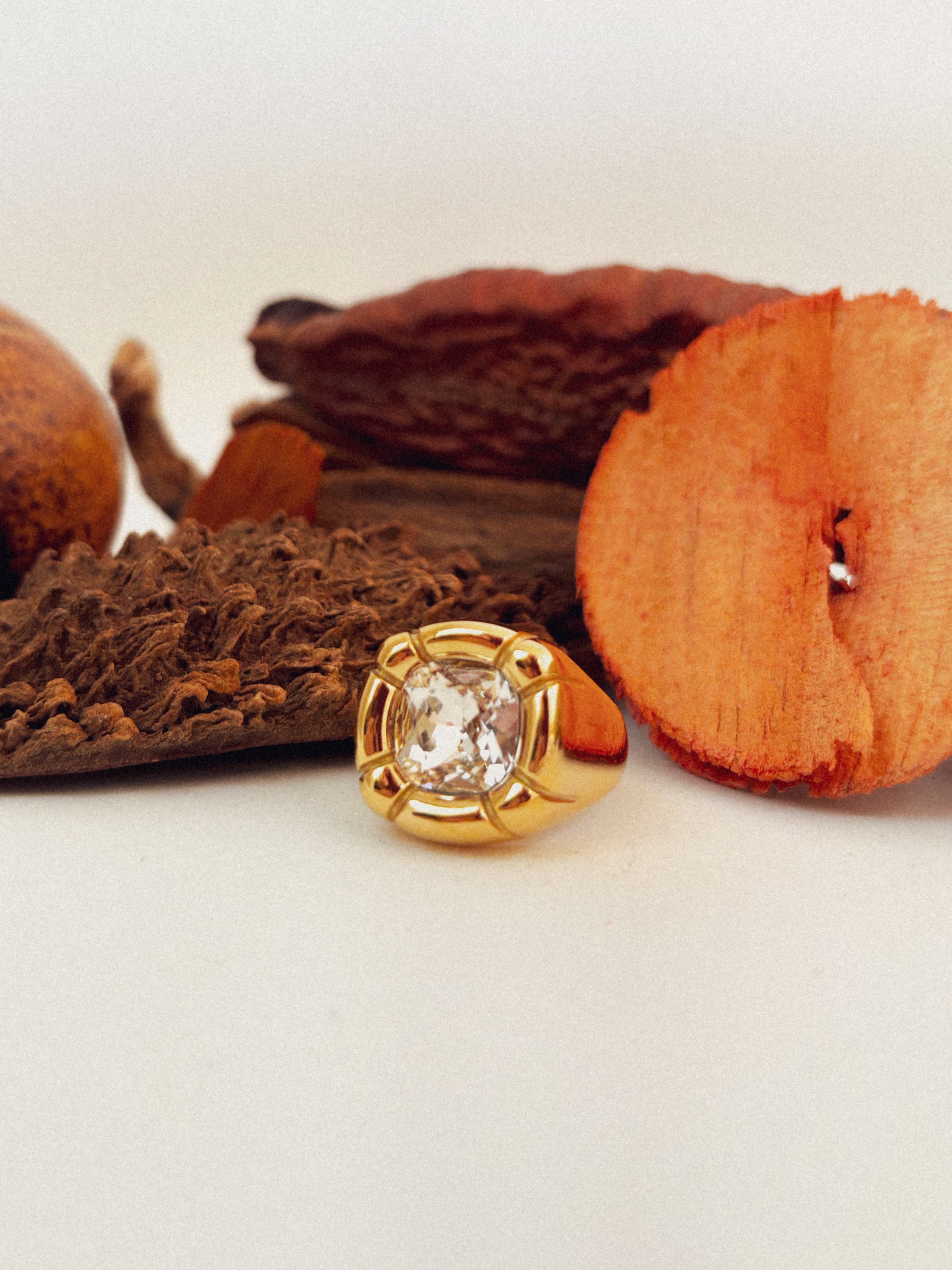 Anel Cyloria - Banhado a Ouro 18K