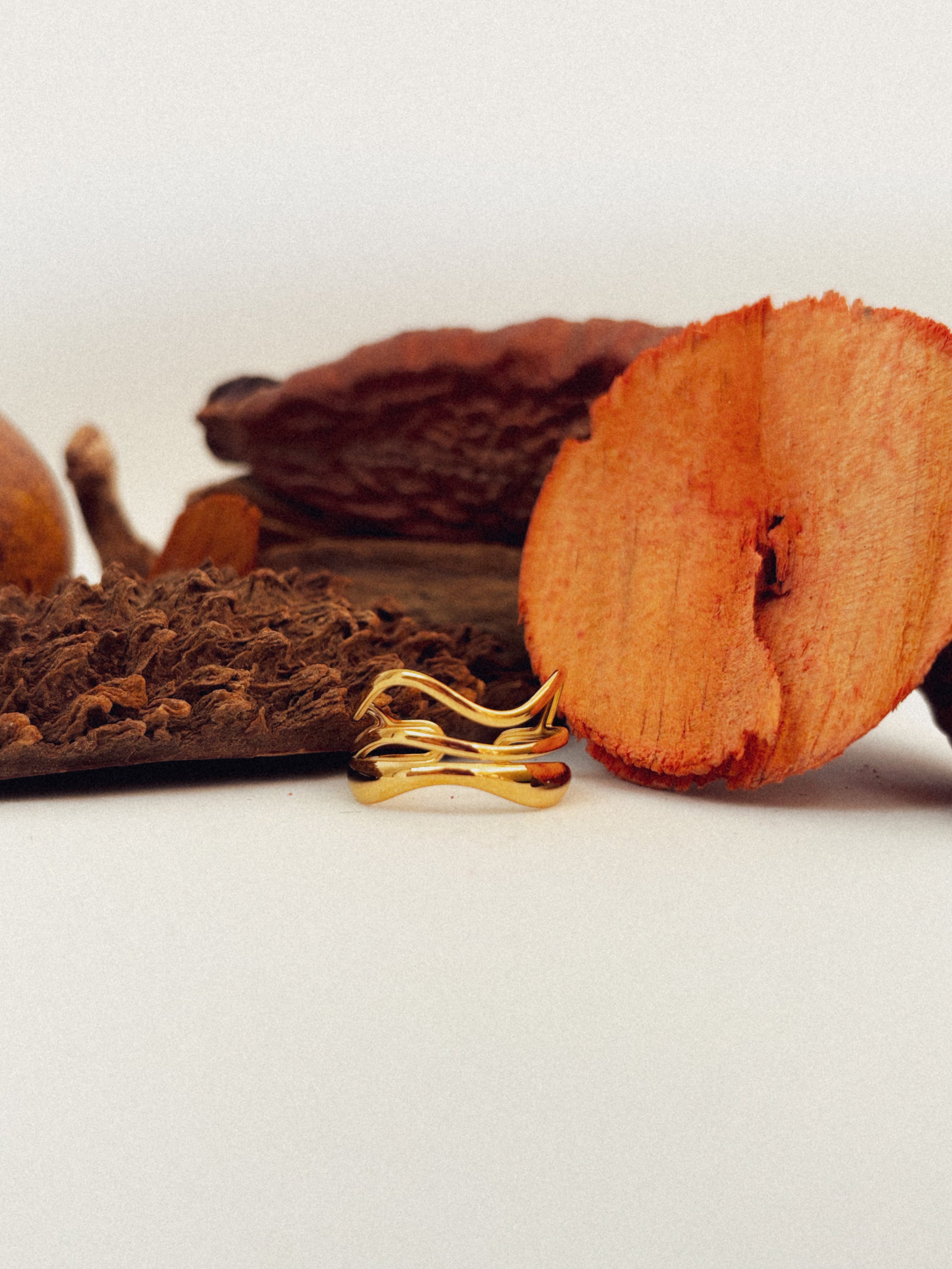 Anel Venlyra - Banhado a Ouro 18K