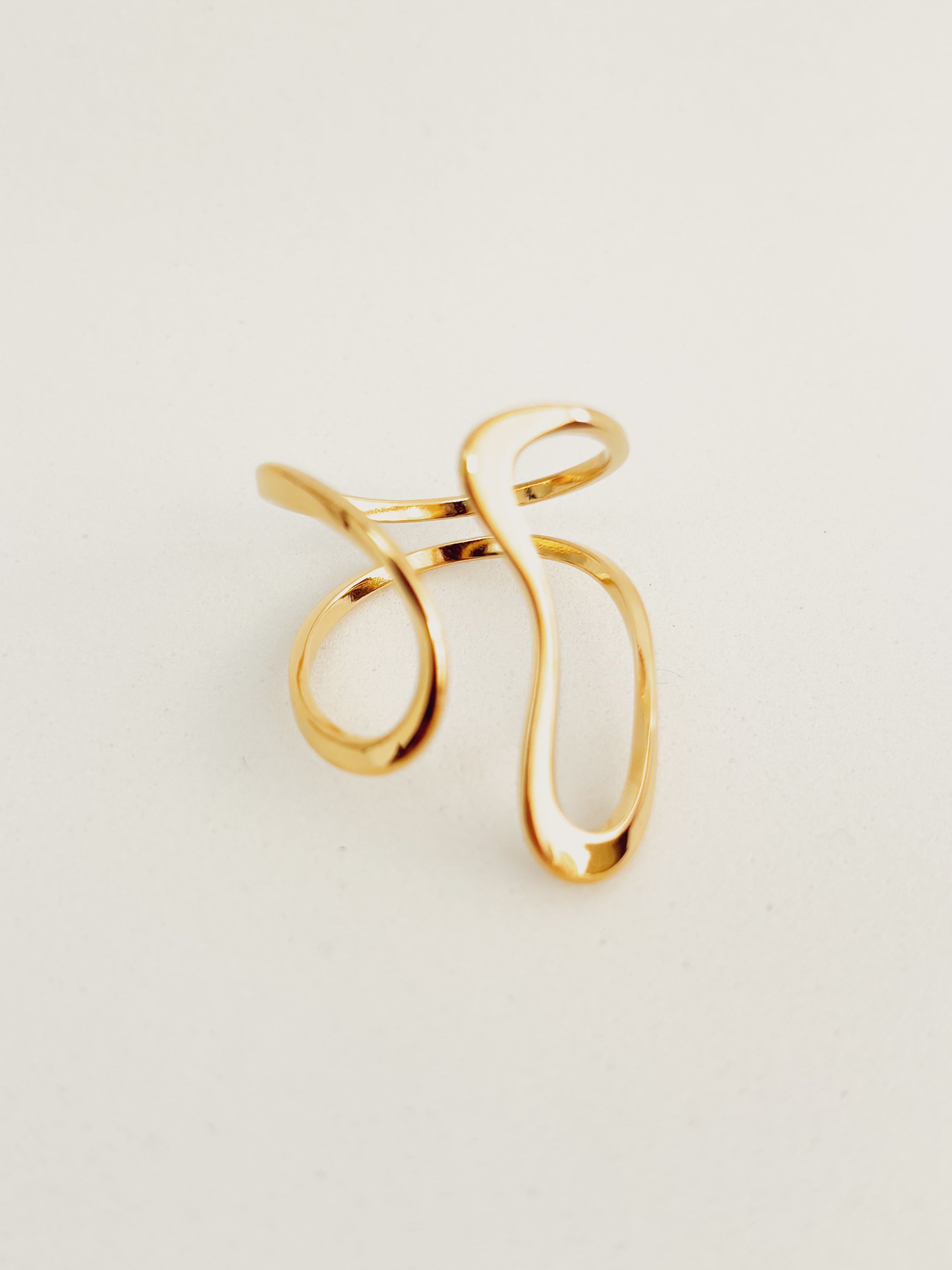 Anel Zeyrion - Banhado a Ouro 18K
