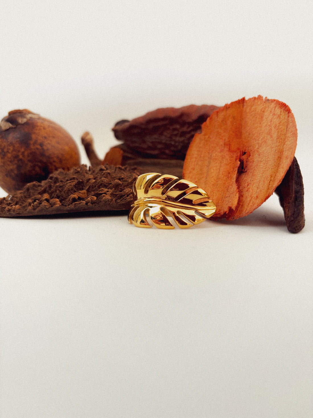 Anel Frorallis - Banhado a Ouro 18K