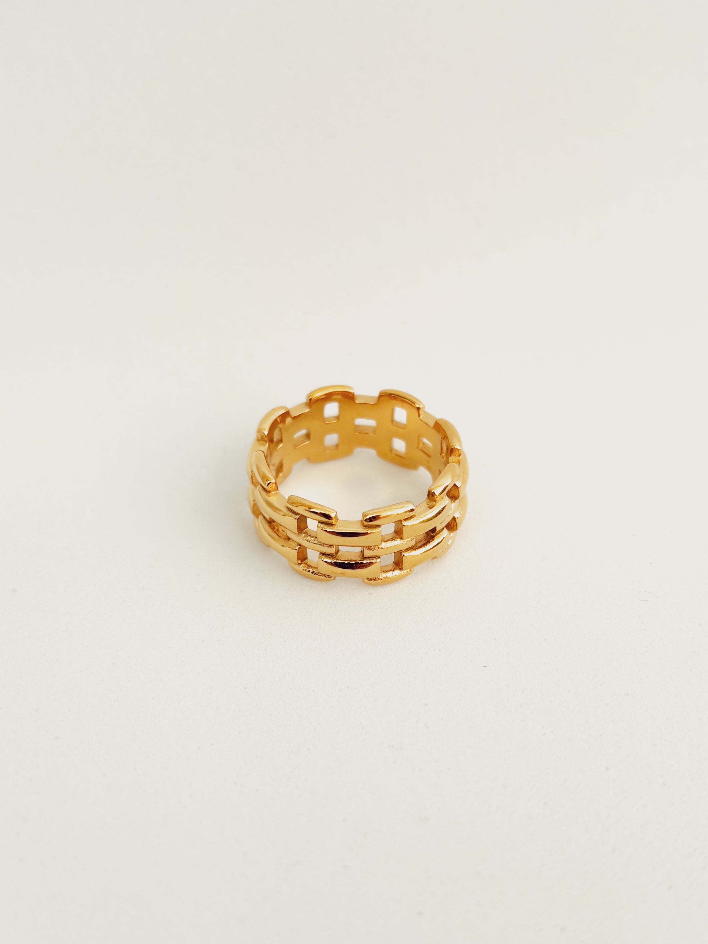 Anel Phylaren - Banhado a Ouro 18K