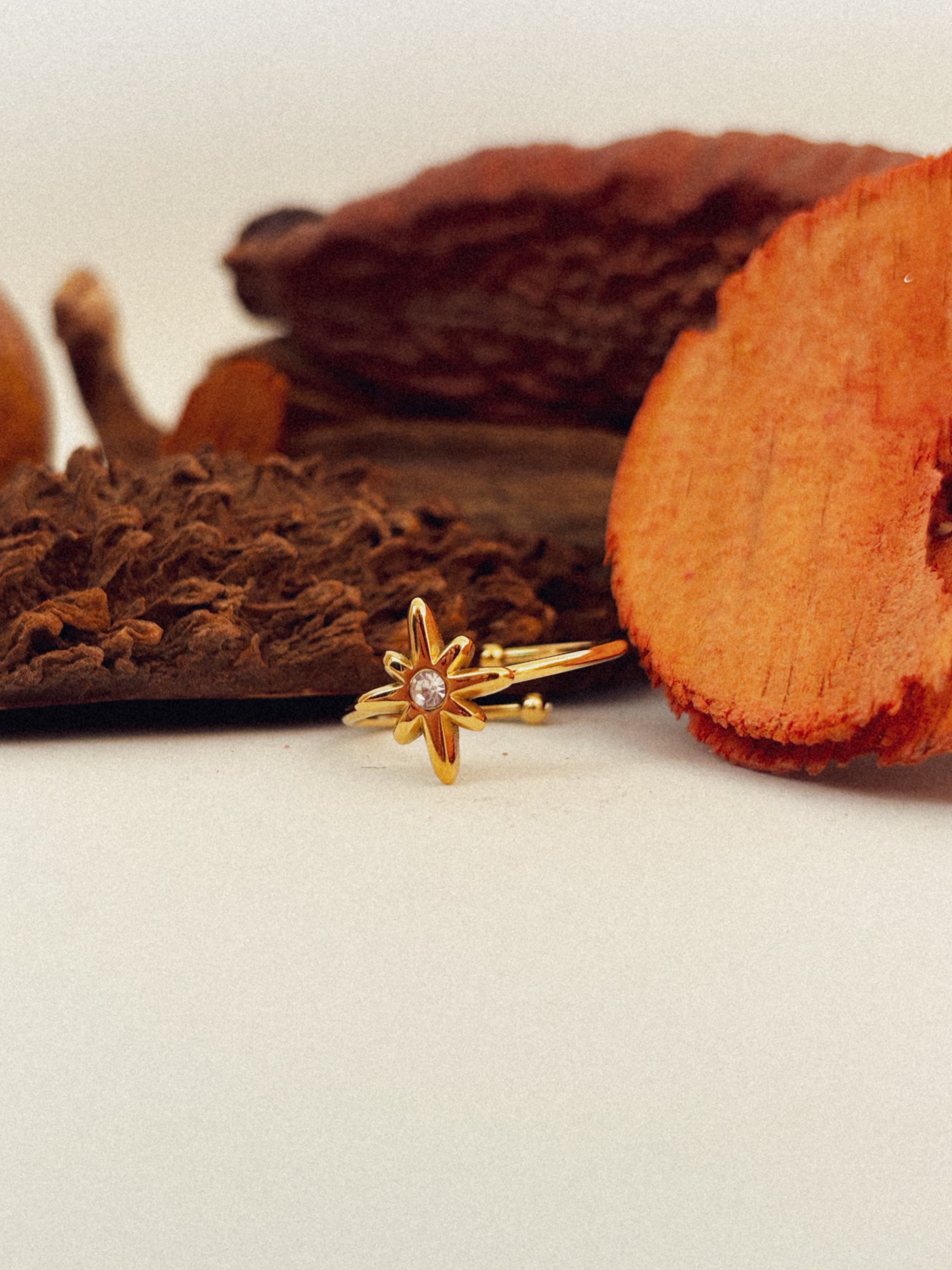 Anel Quorrae - Banhado a Ouro 18K