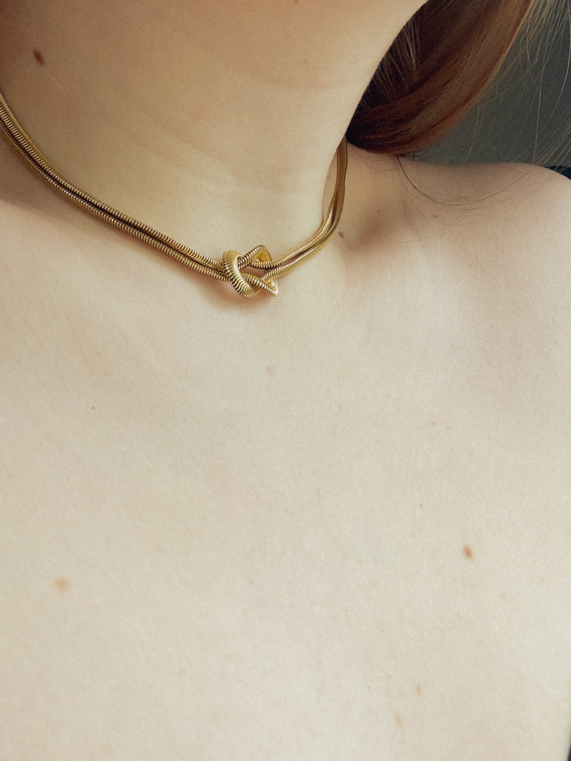 Colar Aerionis - Banhado a Ouro 18K