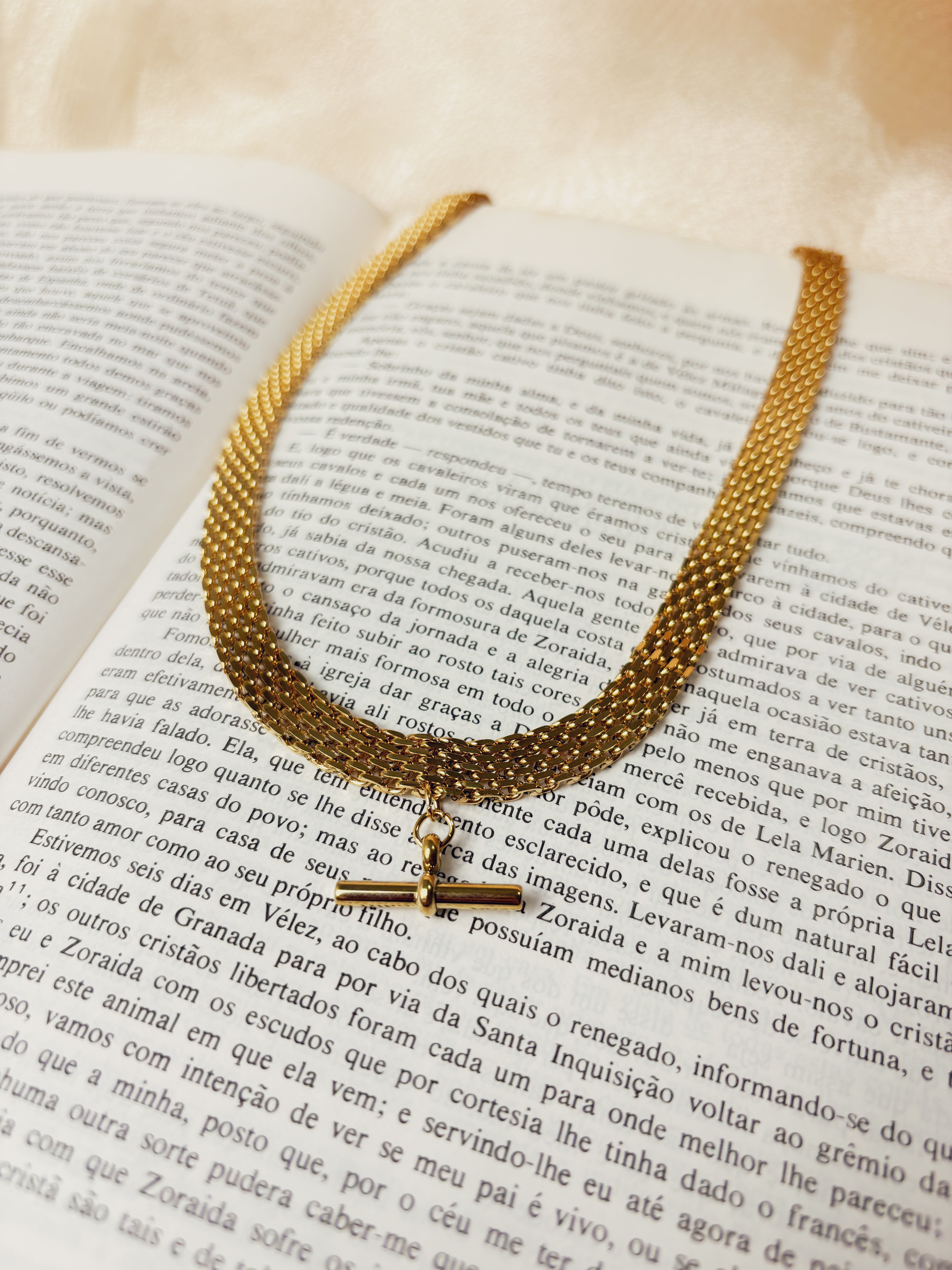 Colar Valtorys - Banhado a Ouro 18K