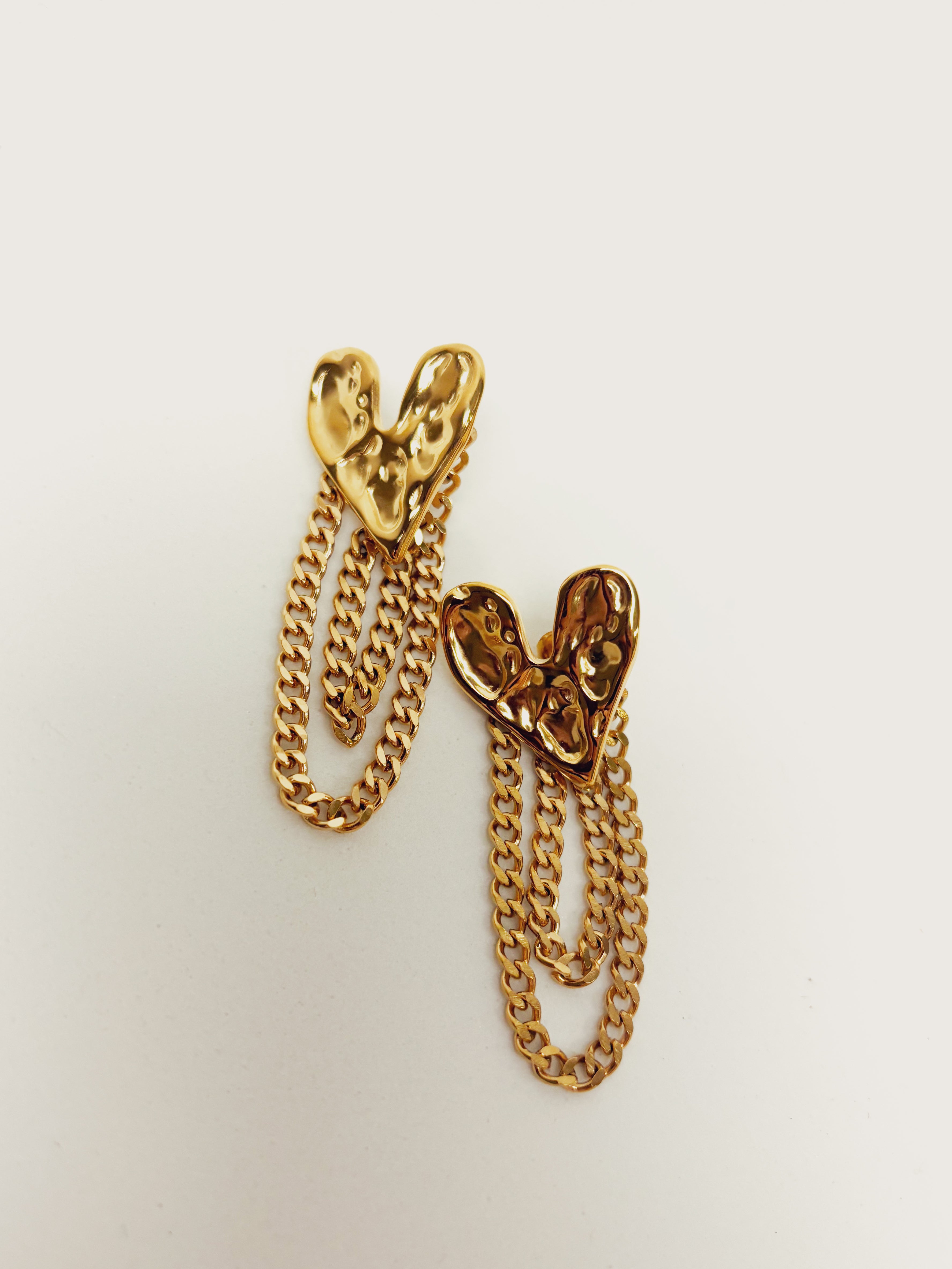 Brinco Luviane - Banhado a Ouro 18K