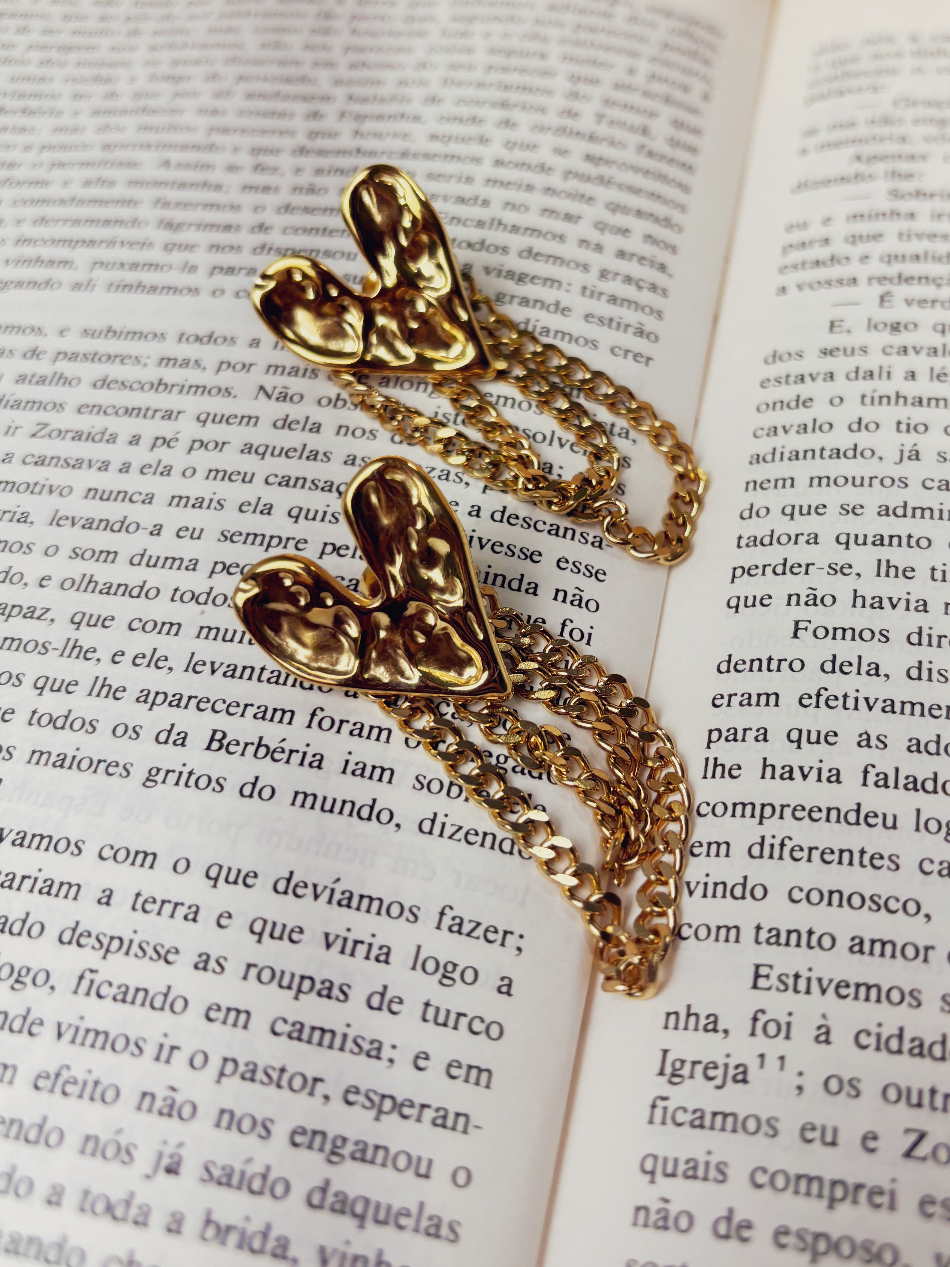 Brinco Luviane - Banhado a Ouro 18K