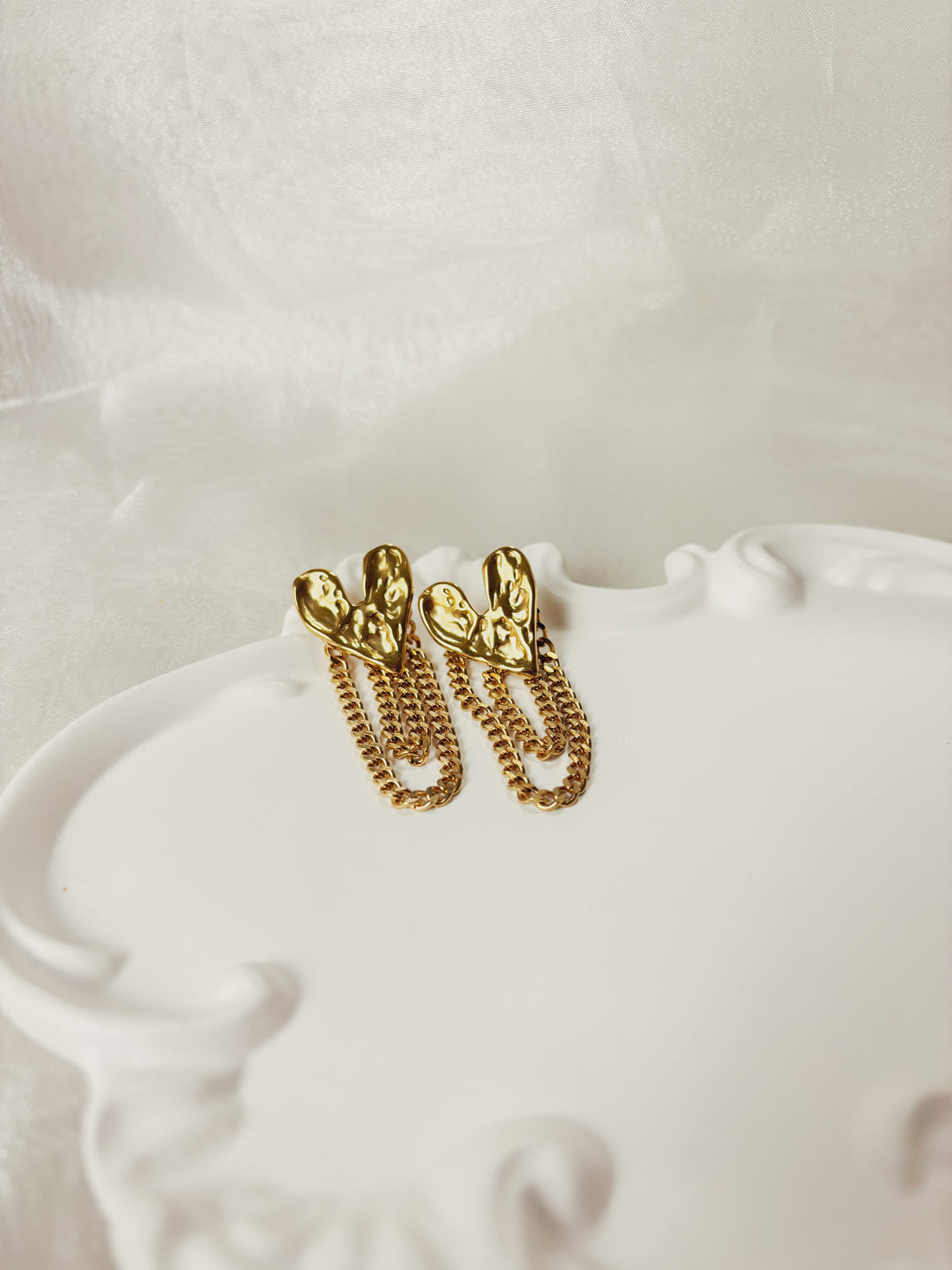 Brinco Luviane - Banhado a Ouro 18K