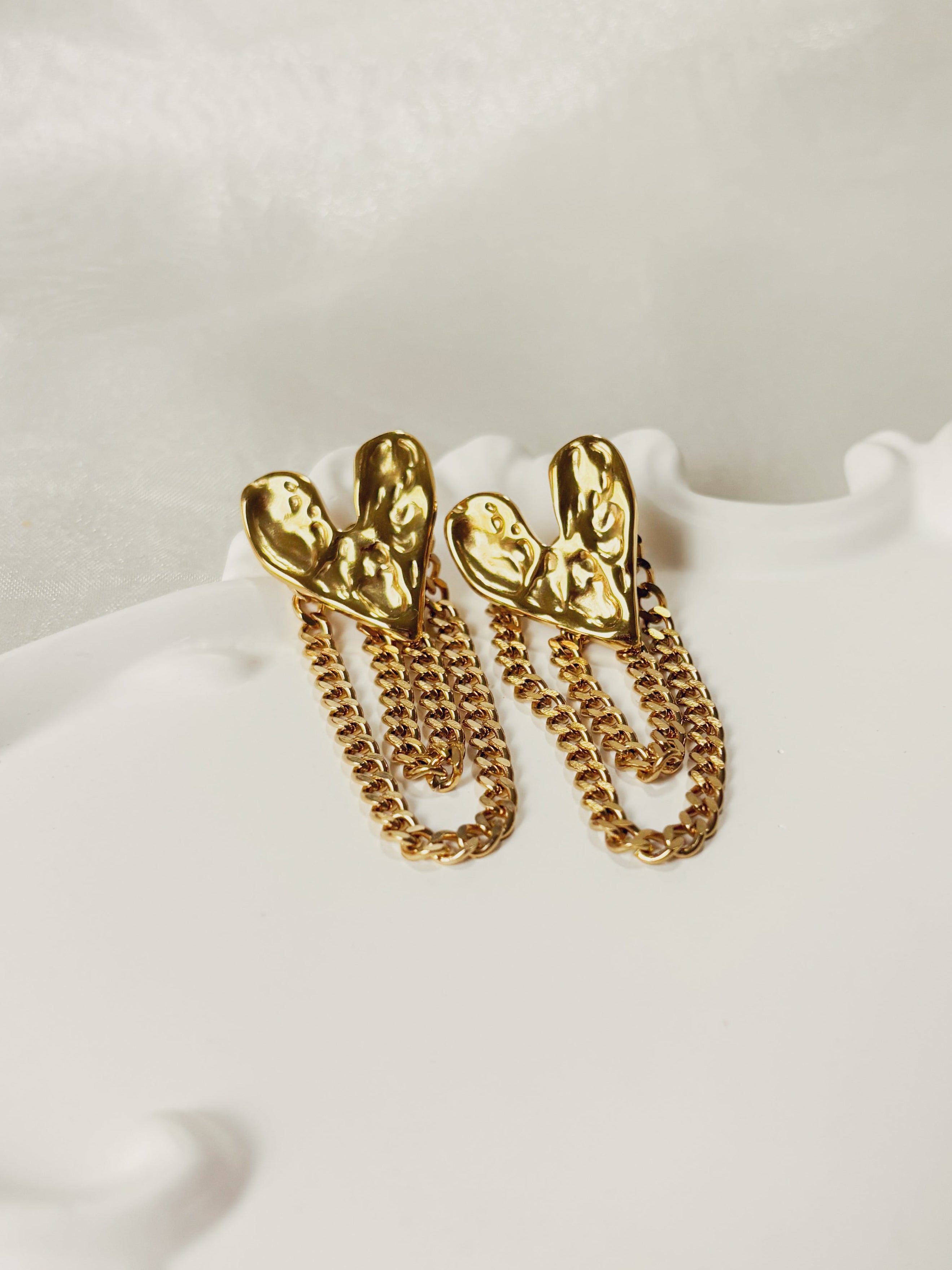 Brinco Luviane - Banhado a Ouro 18K