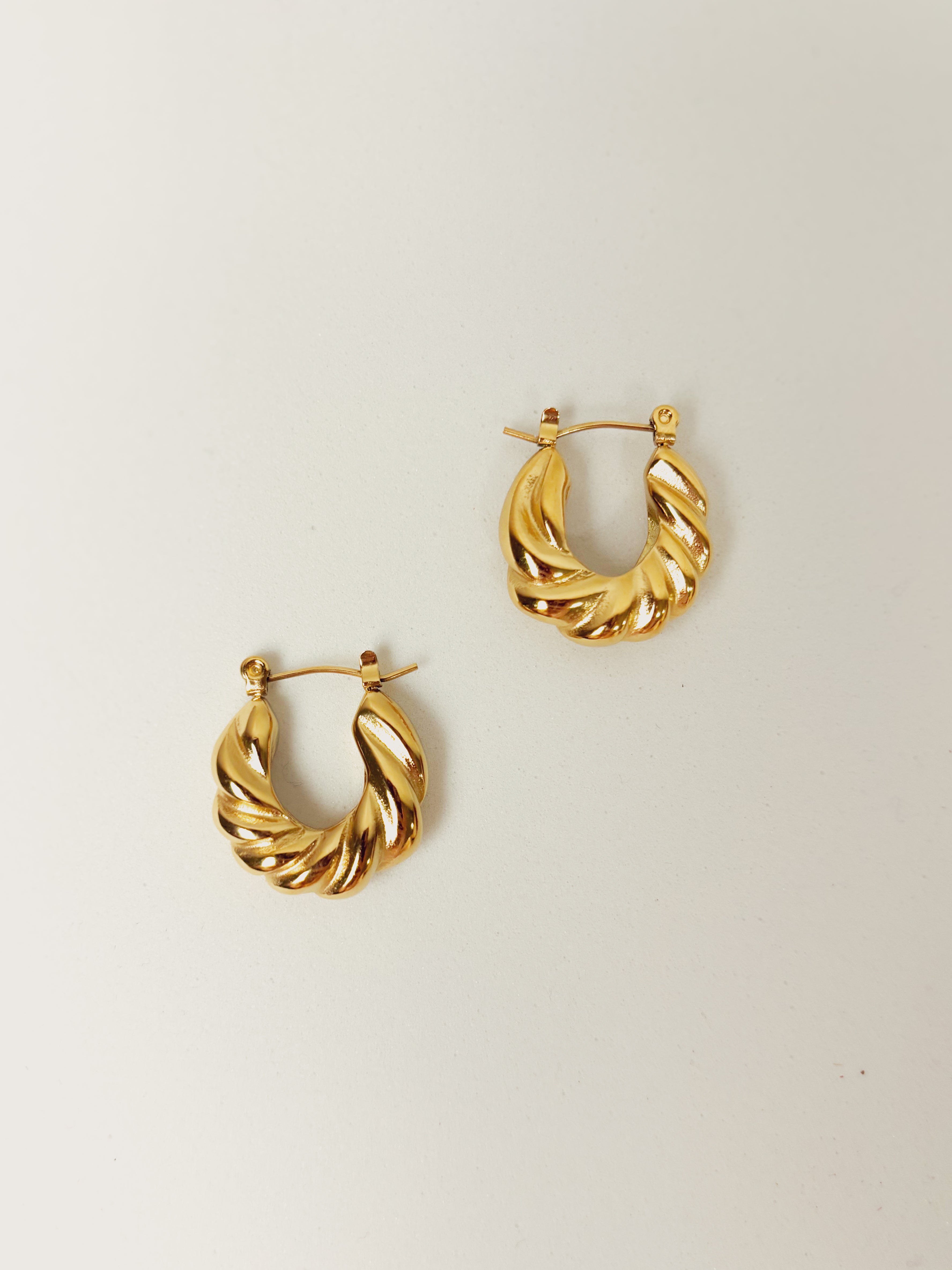 Brinco Serenne - Banhado a Ouro 18K