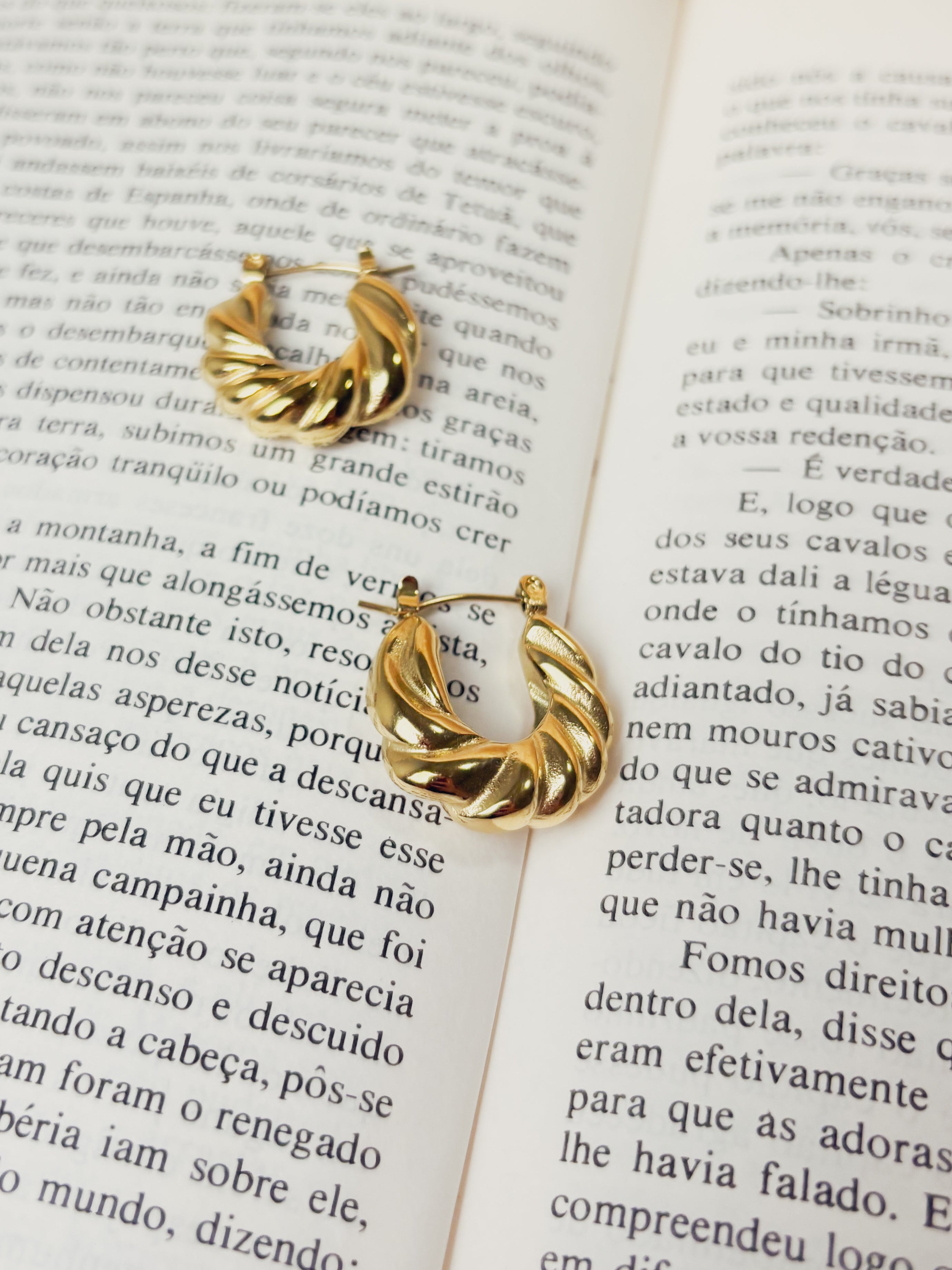 Brinco Serelle - Banhado a Ouro 18K