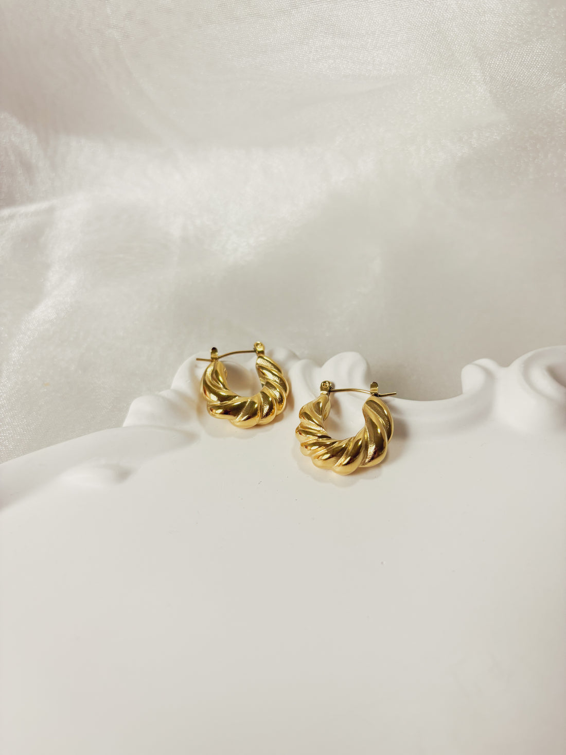 Brinco Serenne - Banhado a Ouro 18K