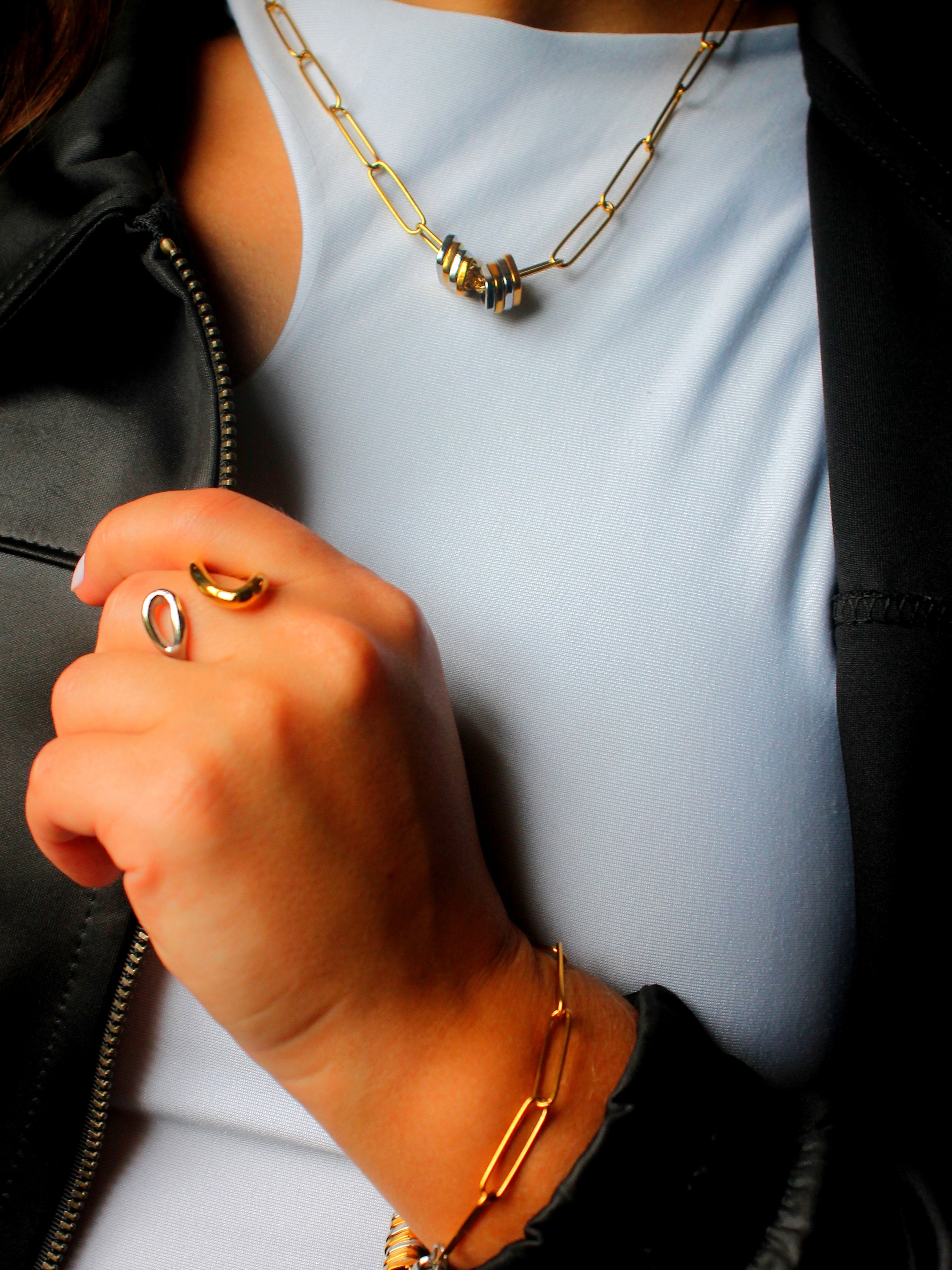 Anel Belória - Banhado a Ouro 18K