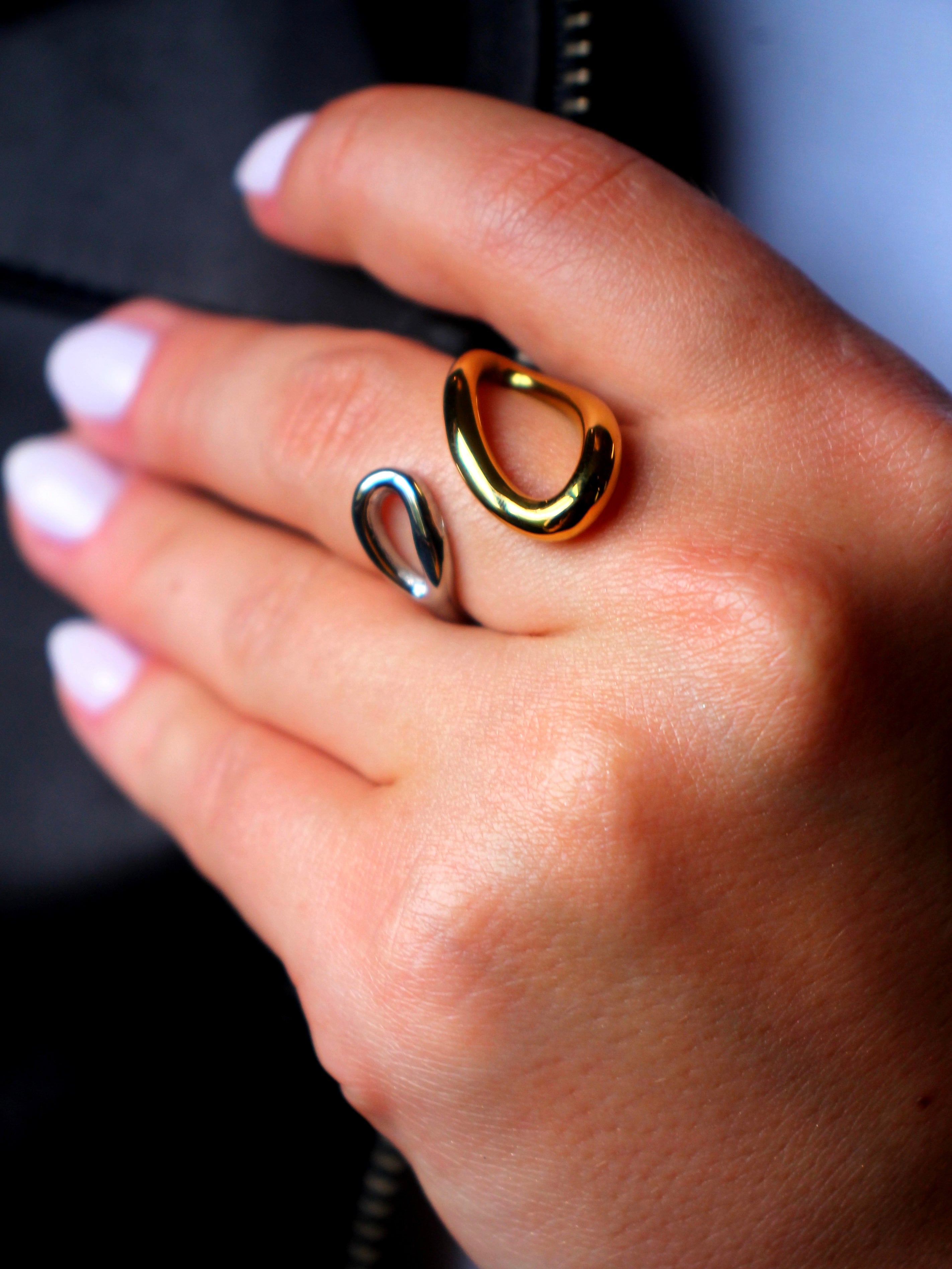 Anel Belória - Banhado a Ouro 18K