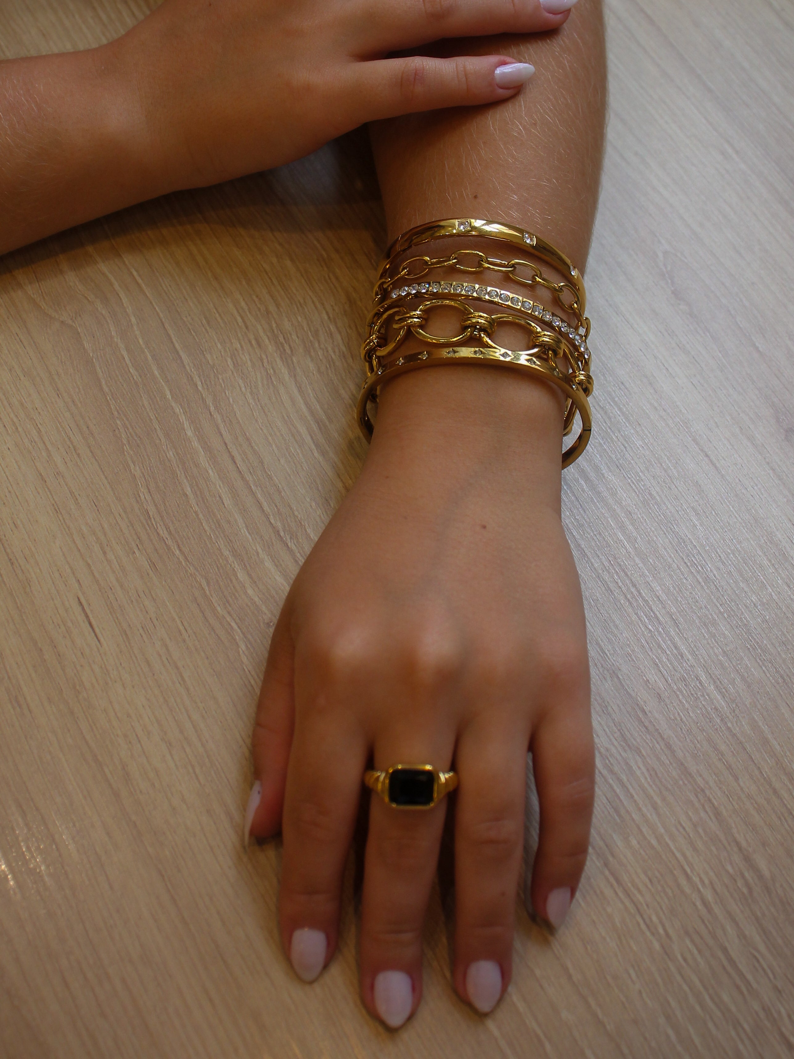 Bracelete Auréle - Banhado a Ouro 18K