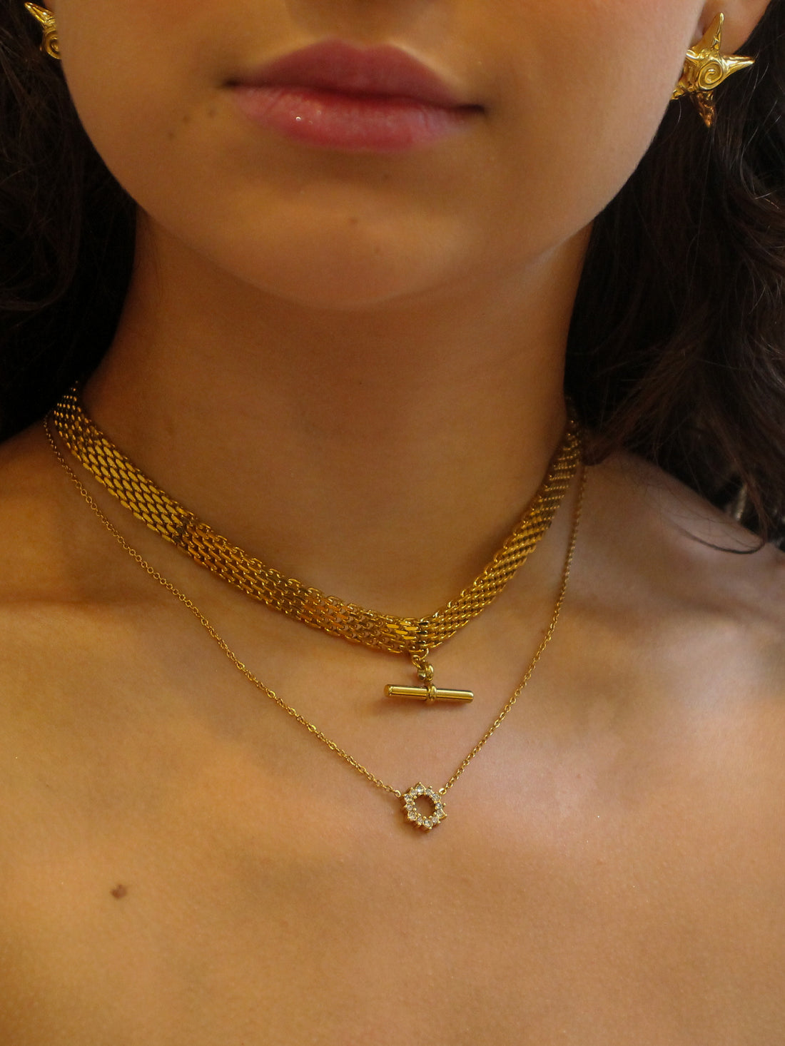 Colar Zarionne - Banhado a Ouro 18K