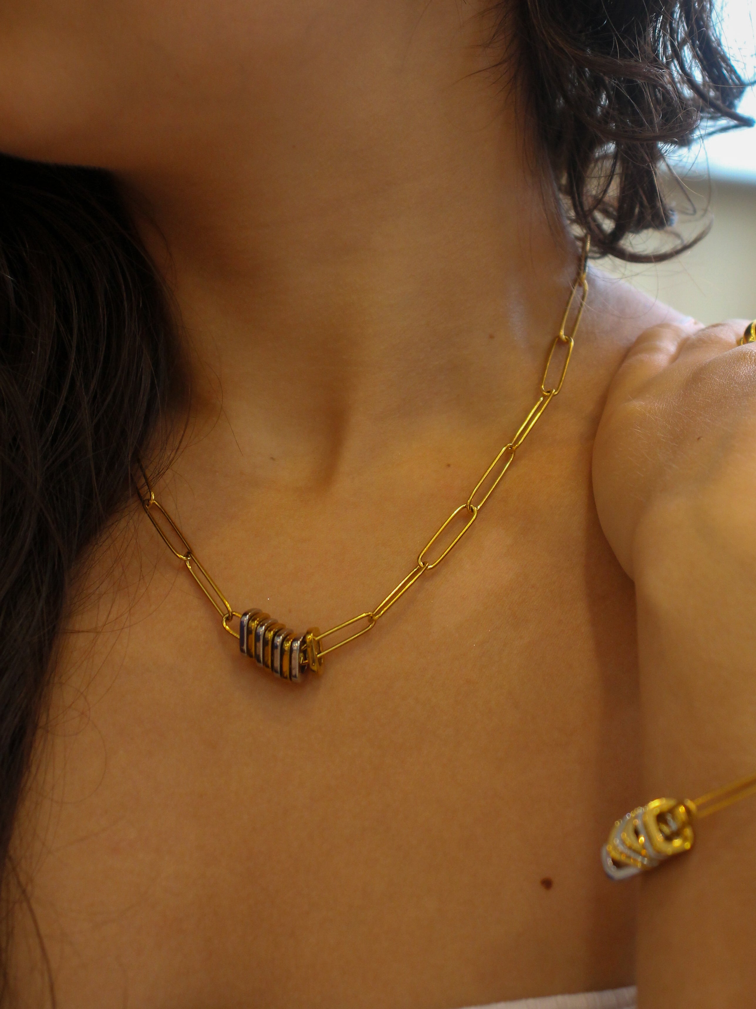 Colar Calenne - Banhado a Ouro 18K