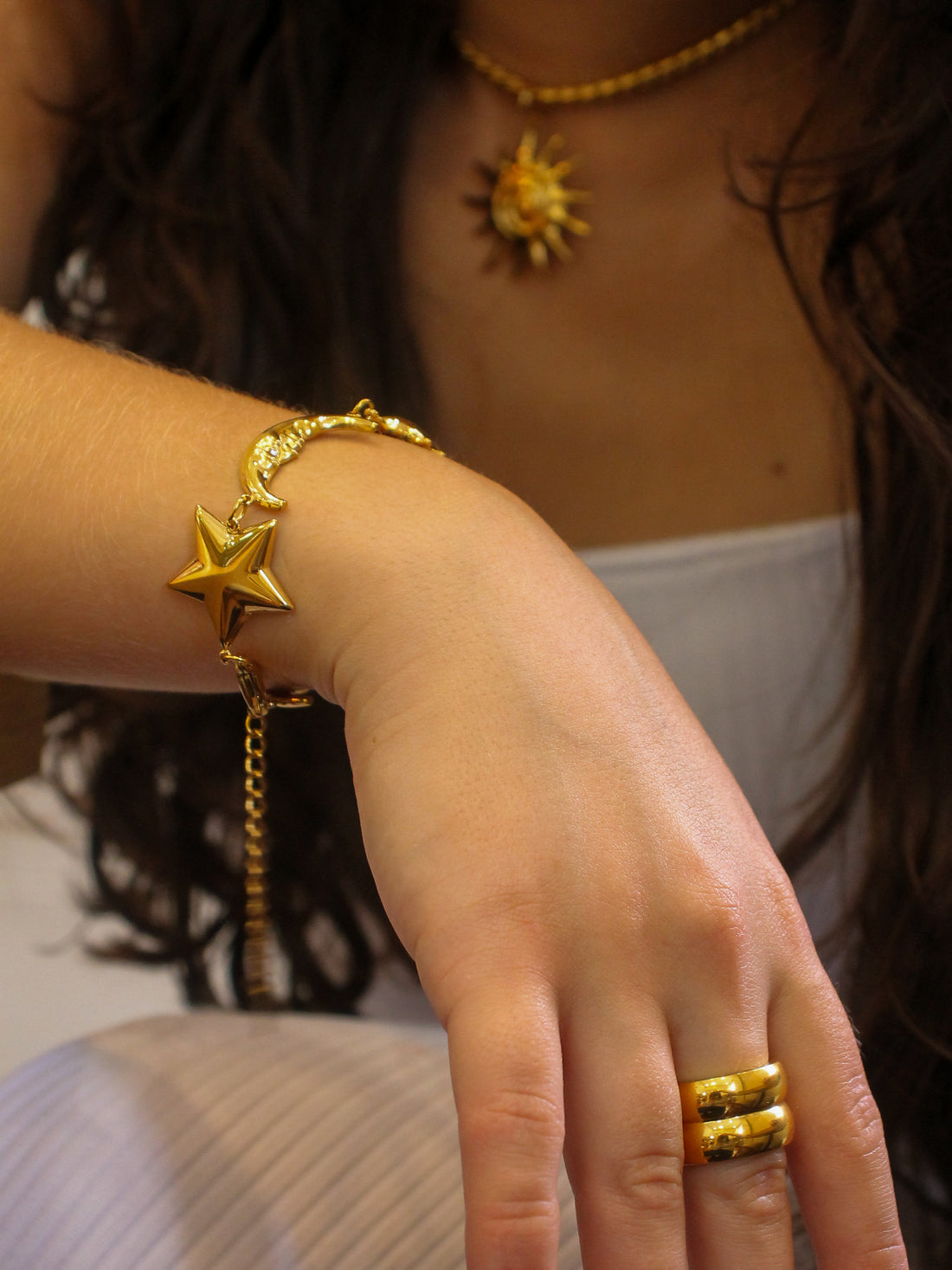 Pulseira Elyra - Banhada a Ouro 18K