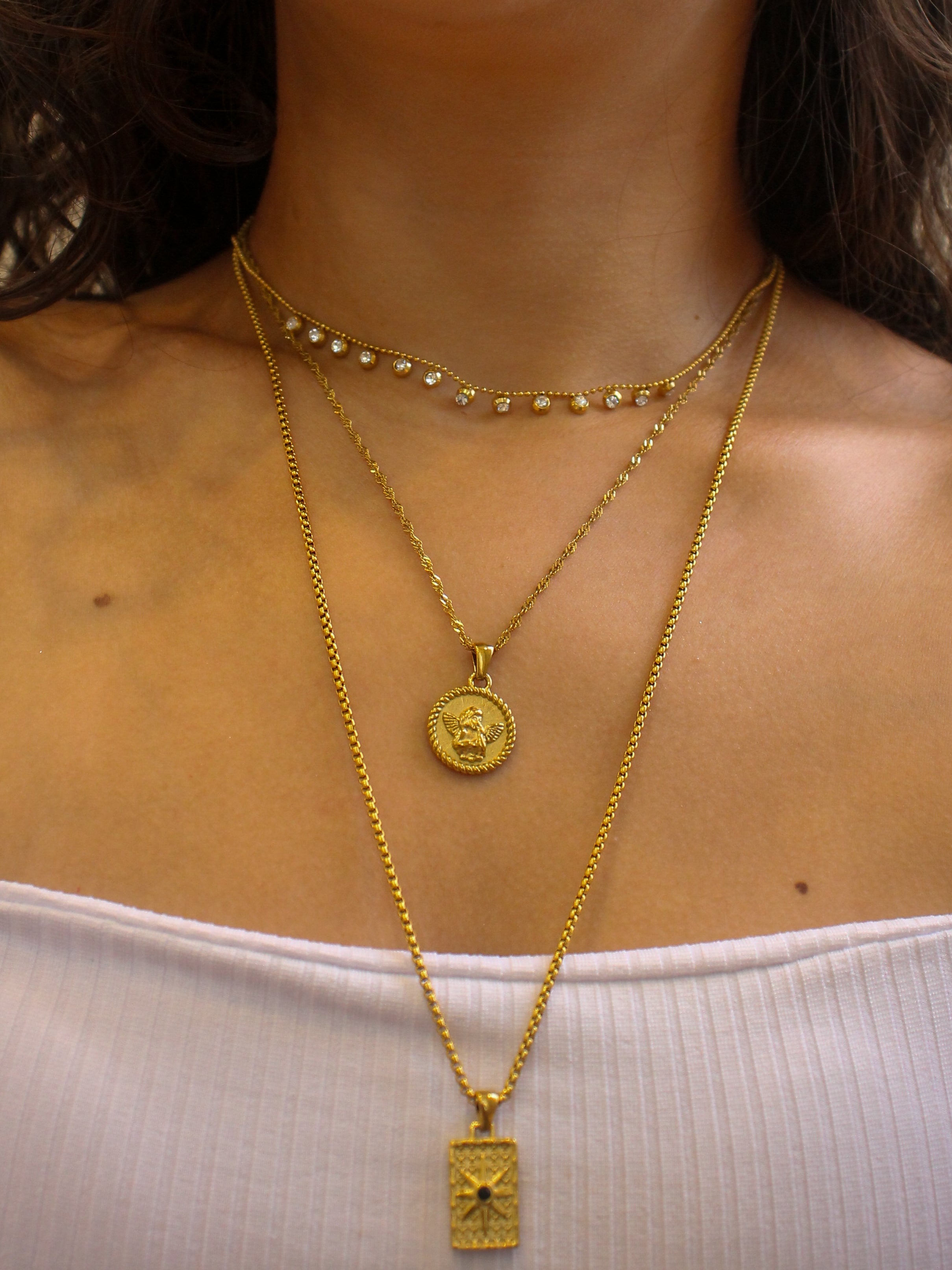 Colar Aeronyth - Banhado a Ouro 18K