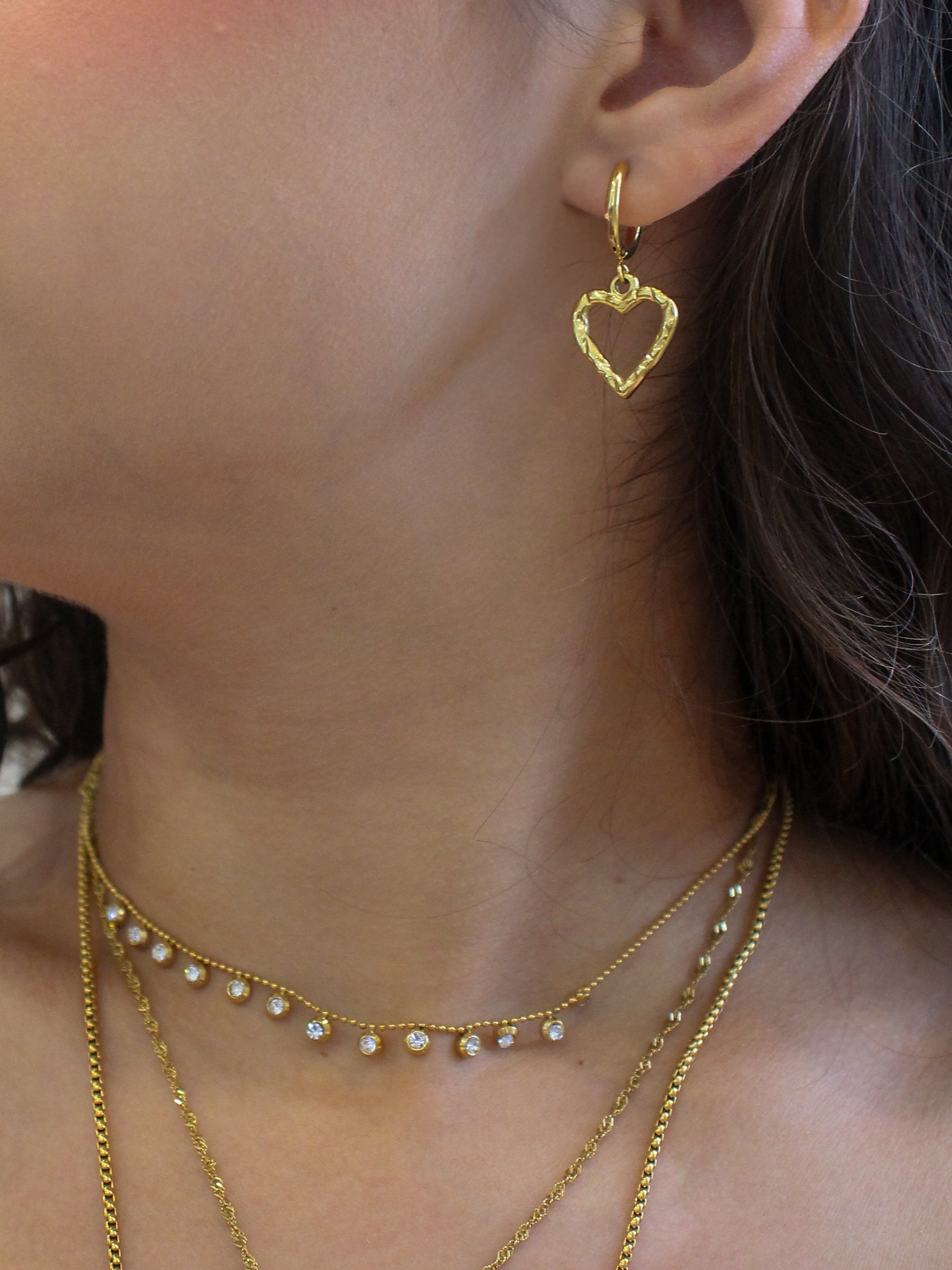 Brinco Vorynna - Banhado a Ouro 18K